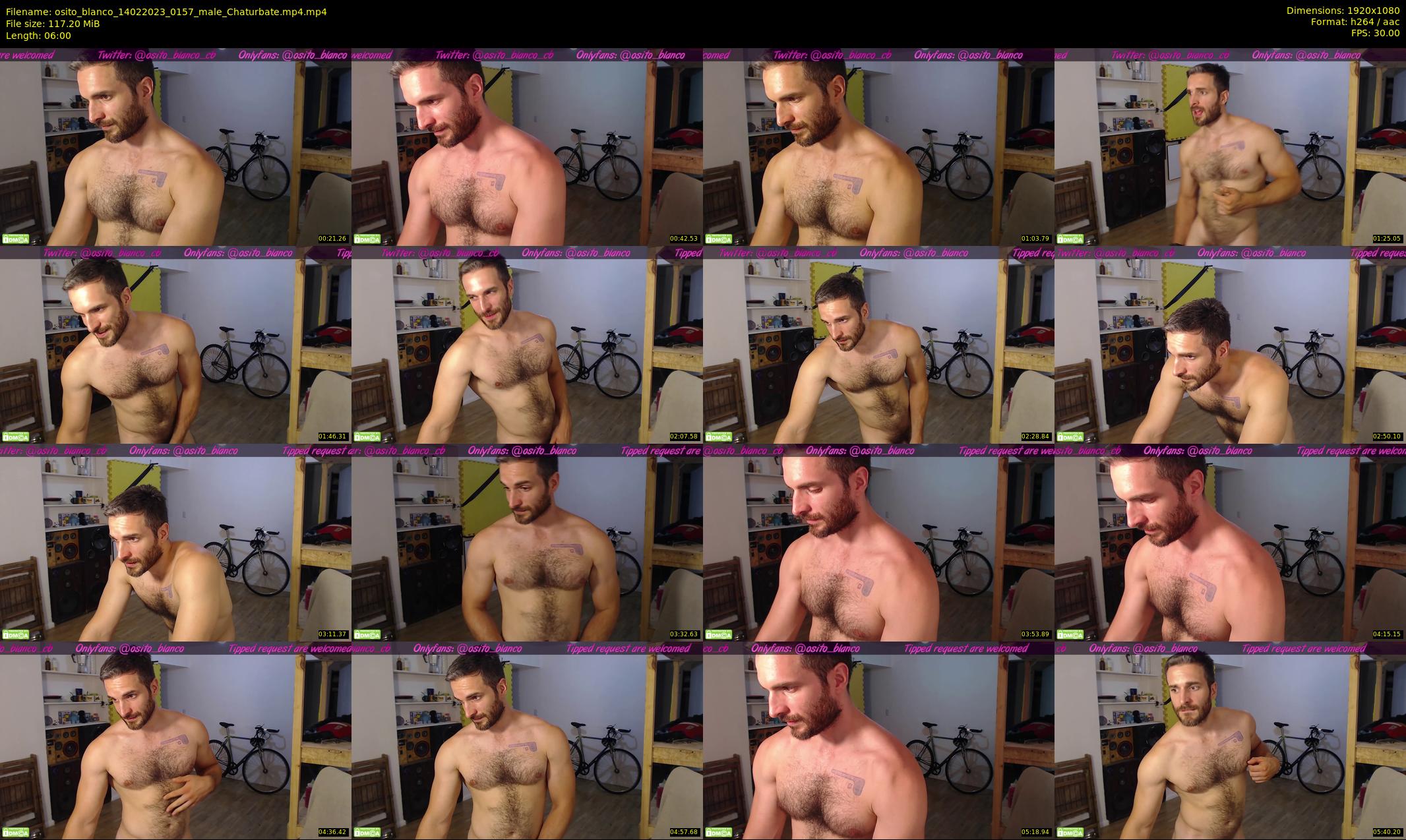 osito_blanco — 6 minute Chaturbate male cam show recording, 1080p, Feb 14, 2023
