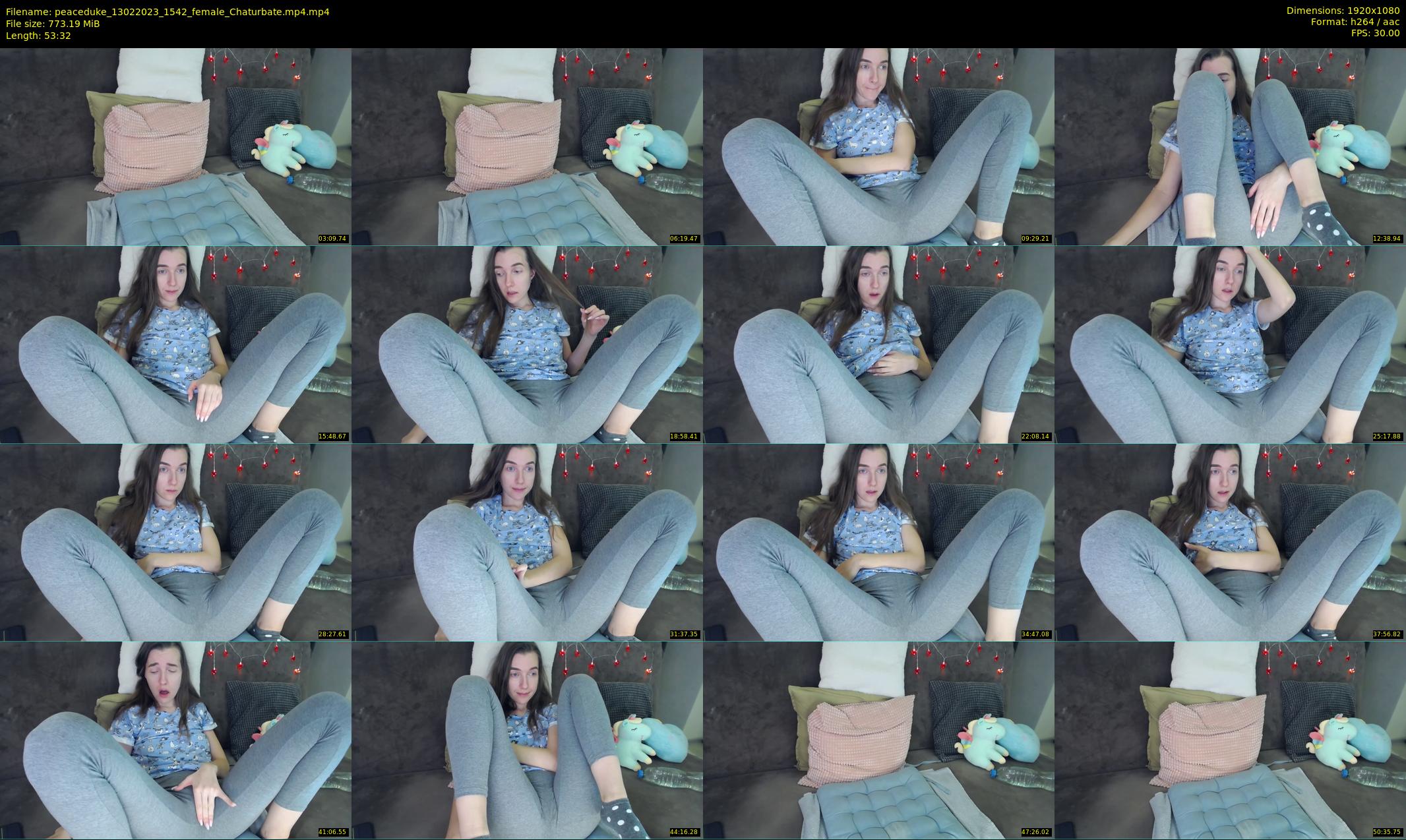 peaceduke — 54 minute Chaturbate female cam show recording, 1080p, Feb 13, 2023