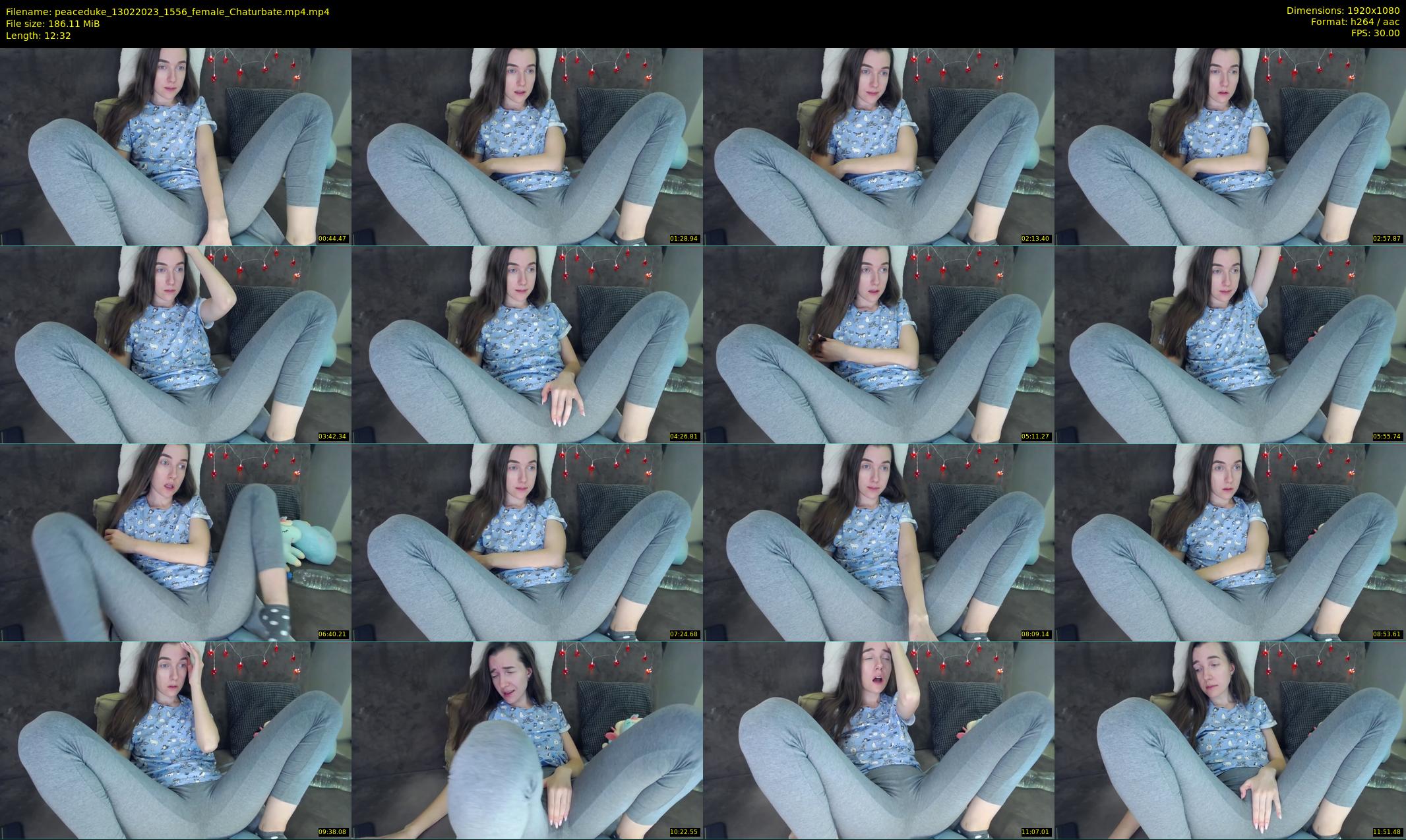 peaceduke — 13 minute Chaturbate female cam show recording, 1080p, Feb 13, 2023