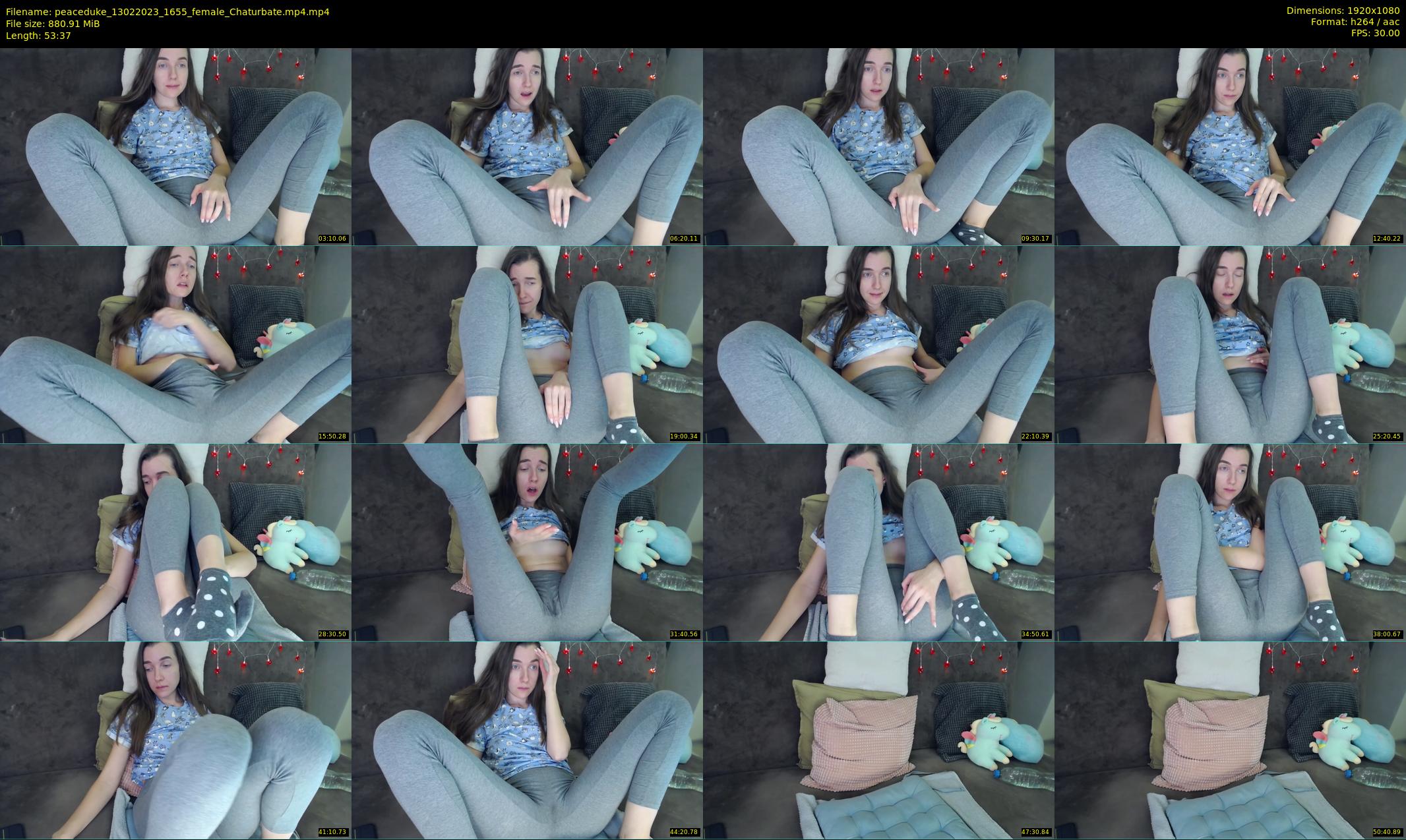 peaceduke — 54 minute Chaturbate female cam show recording, 1080p, Feb 13, 2023