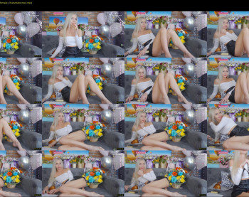 poliina — 13 minute Chaturbate female cam show recording, 1080p, Feb 13, 2023
