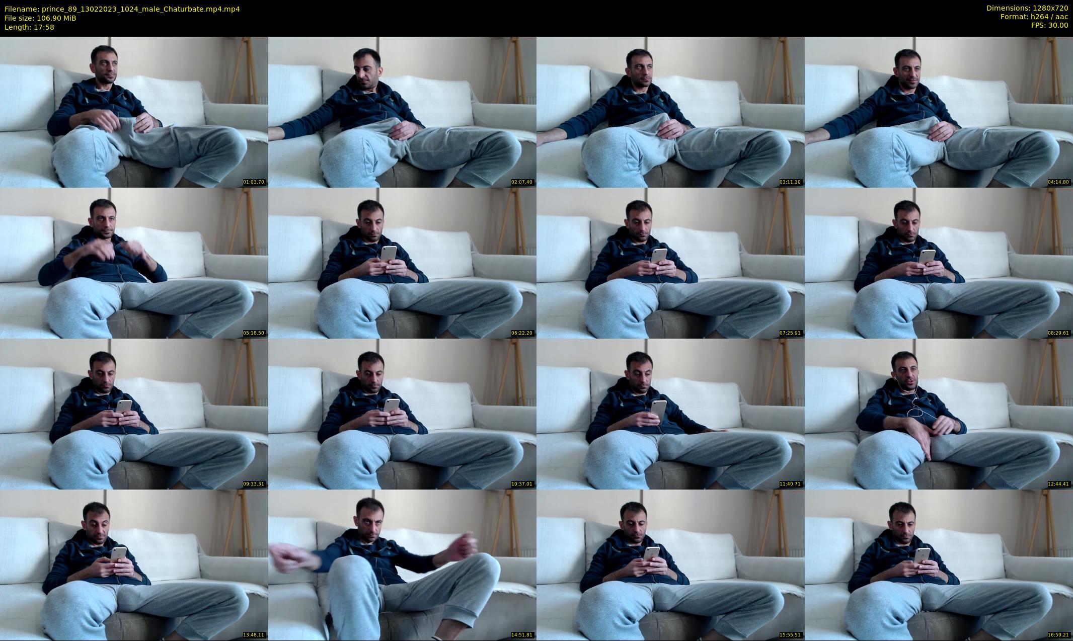 prince_89 — 18 minute Chaturbate male cam show recording, 720p, Feb 13, 2023
