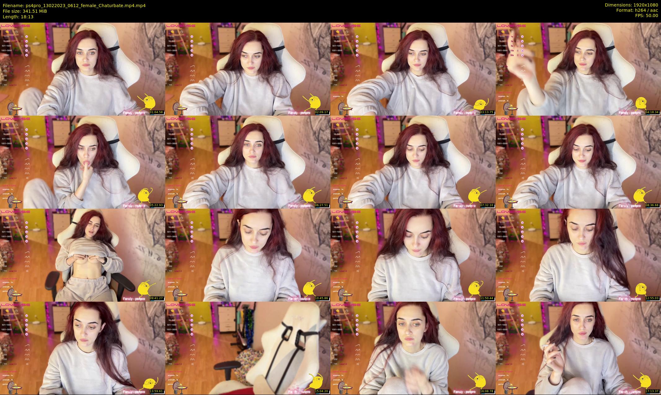 ps4pro — 19 minute Chaturbate female cam show recording, 1080p, Feb 13, 2023