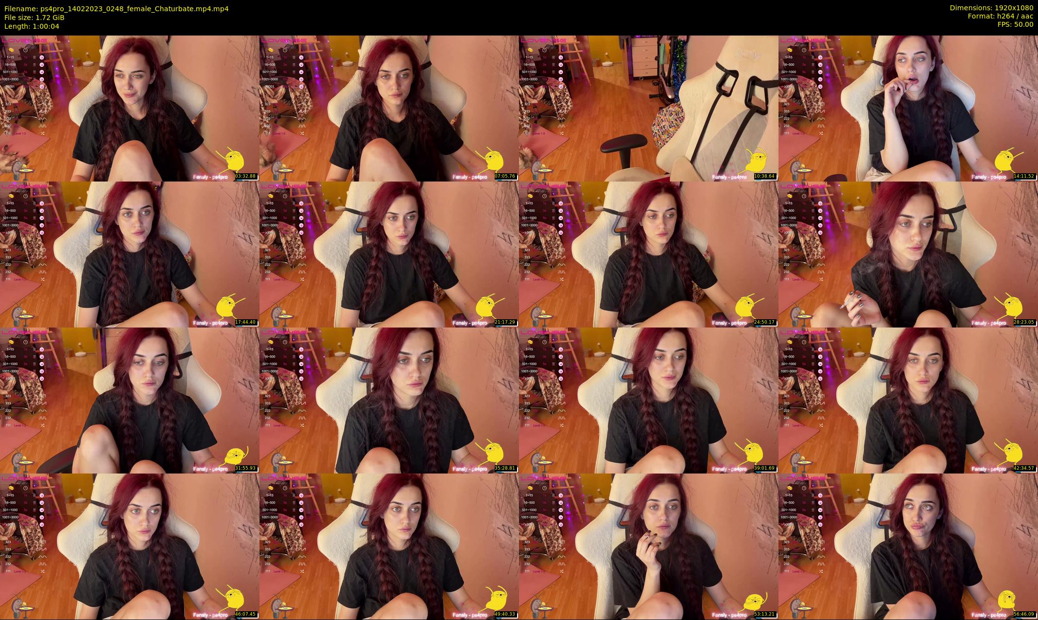 ps4pro — 61 minute Chaturbate female cam show recording, 1080p, Feb 14, 2023