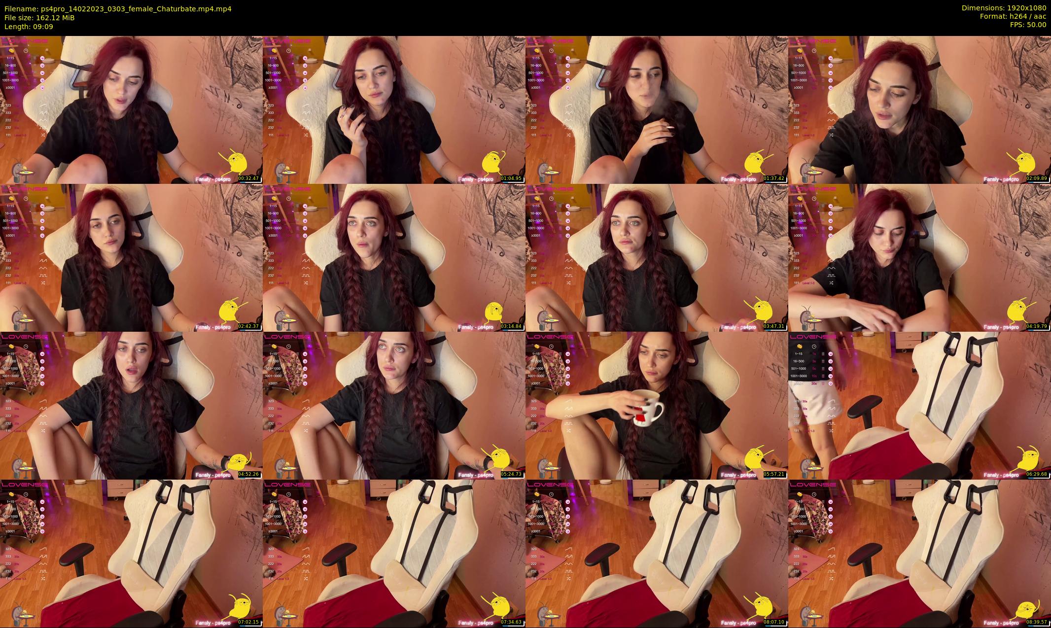 ps4pro — 10 minute Chaturbate female cam show recording, 1080p, Feb 14, 2023