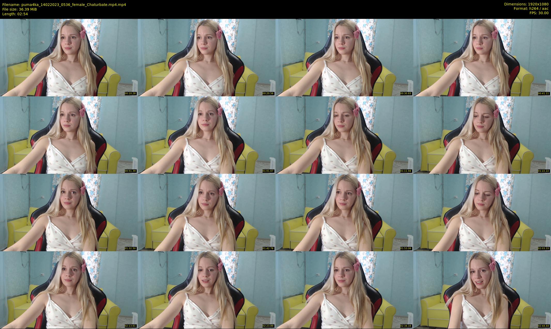 puma4ka — 3 minute Chaturbate female cam show recording, 1080p, Feb 14, 2023