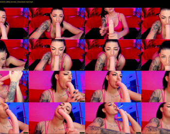 queen_of_deepthroat — 54 minute Chaturbate female cam show recording, 1080p, Feb 13, 2023
