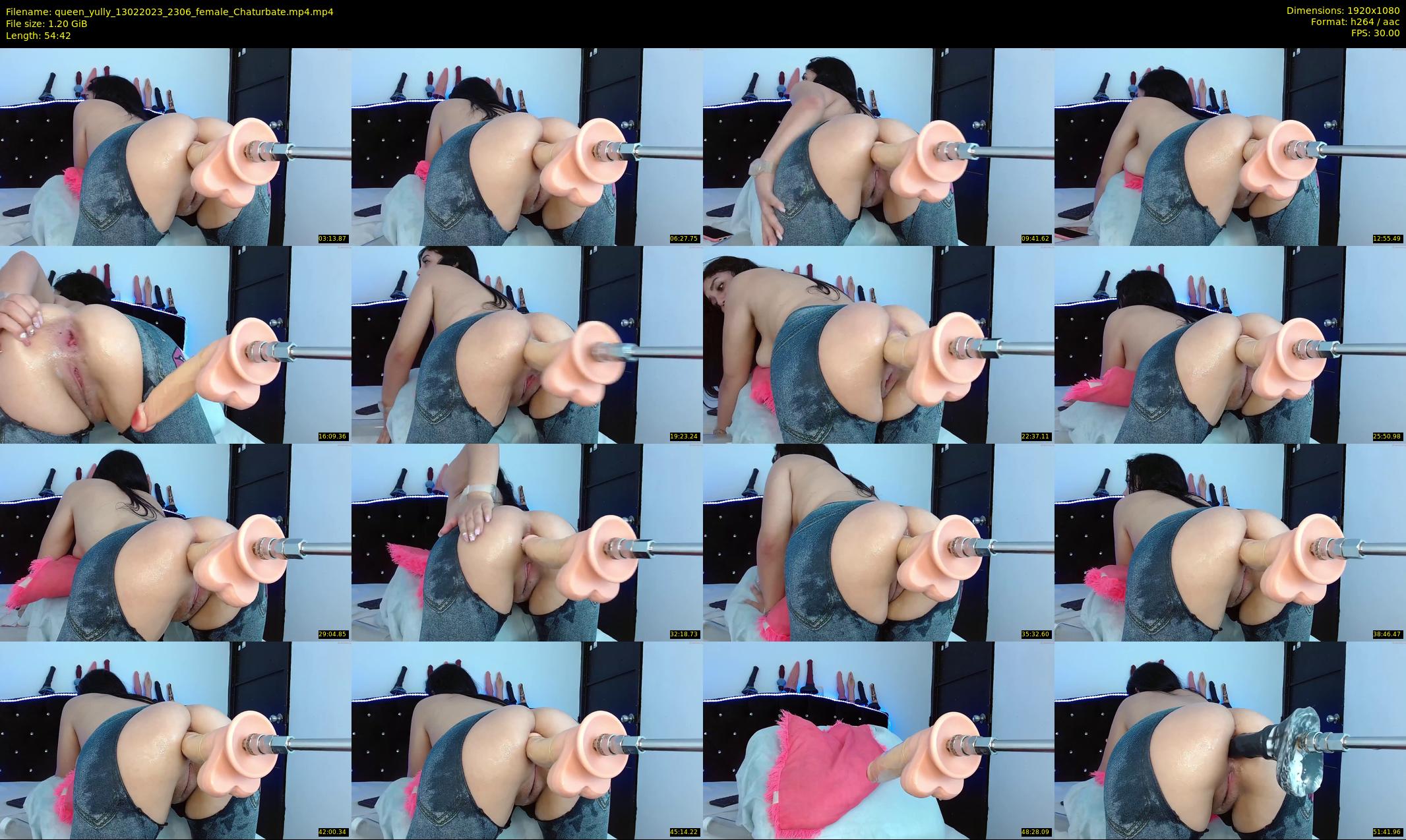 queen_yully — 55 minute Chaturbate female cam show recording, 1080p, Feb 13, 2023