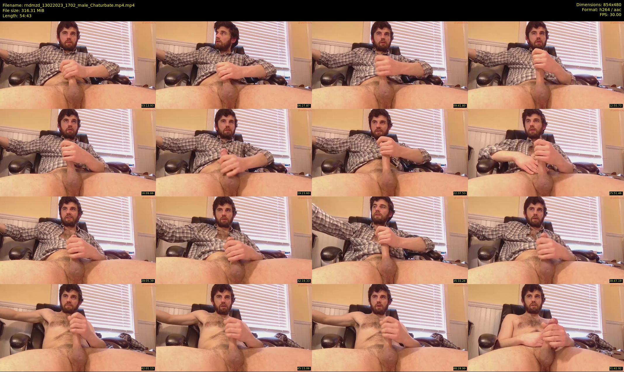 rndmzd — 55 minute Chaturbate male cam show recording, 480p, Feb 13, 2023