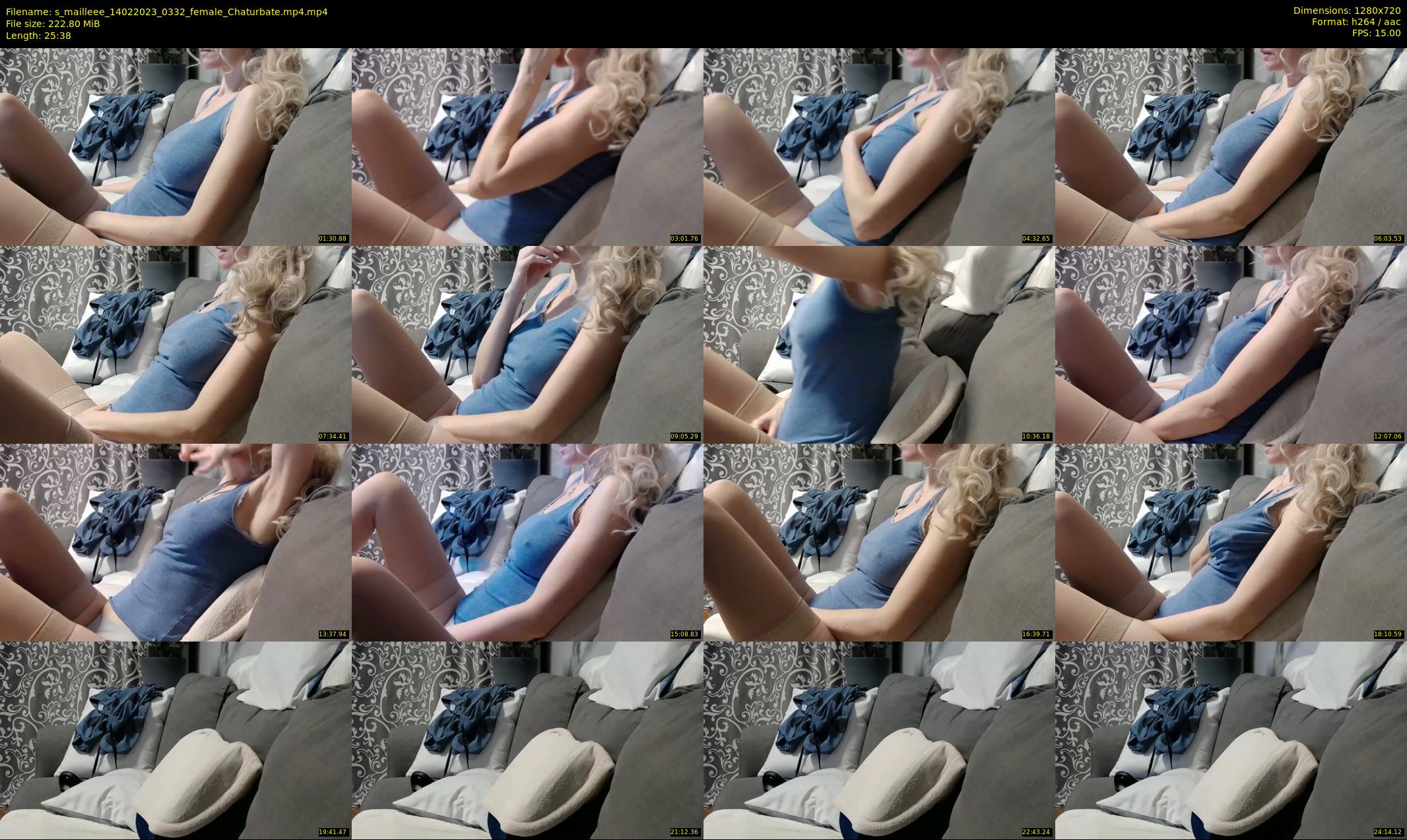 s_mailleee — 26 minute Chaturbate female cam show recording, 720p, Feb 14, 2023