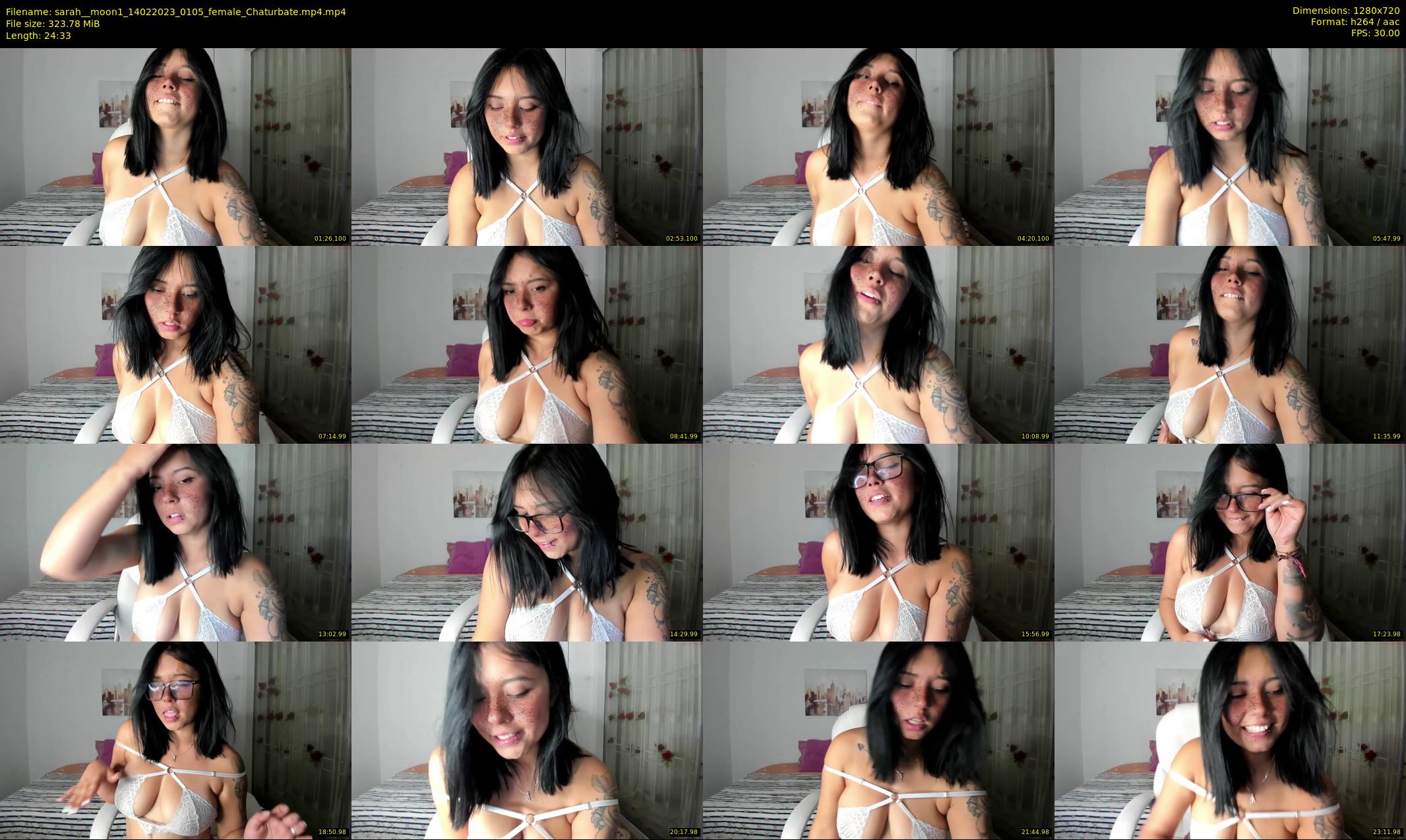 sarah__moon1 — 25 minute Chaturbate female cam show recording, 720p, Feb 14, 2023