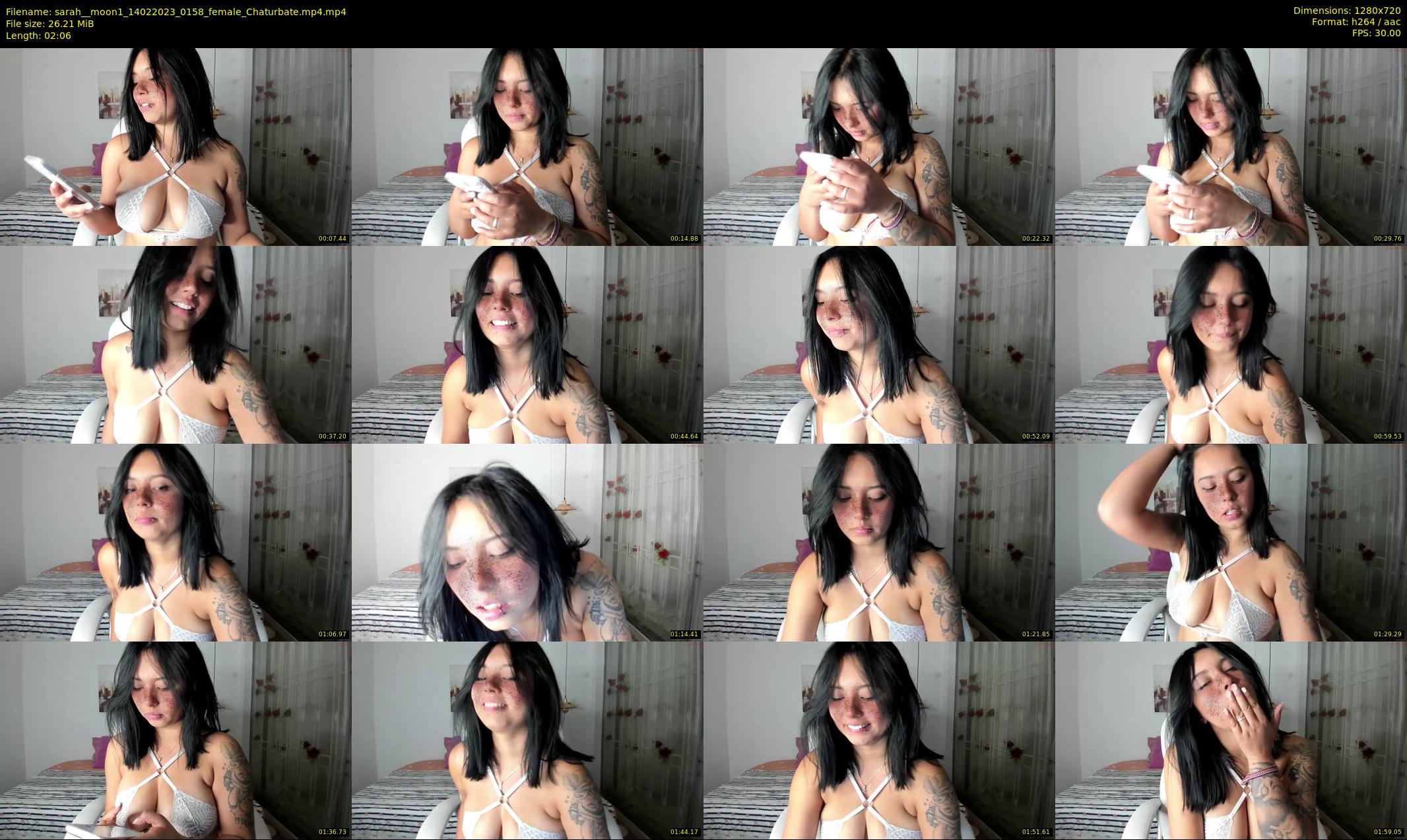 sarah__moon1 — 3 minute Chaturbate female cam show recording, 720p, Feb 14, 2023