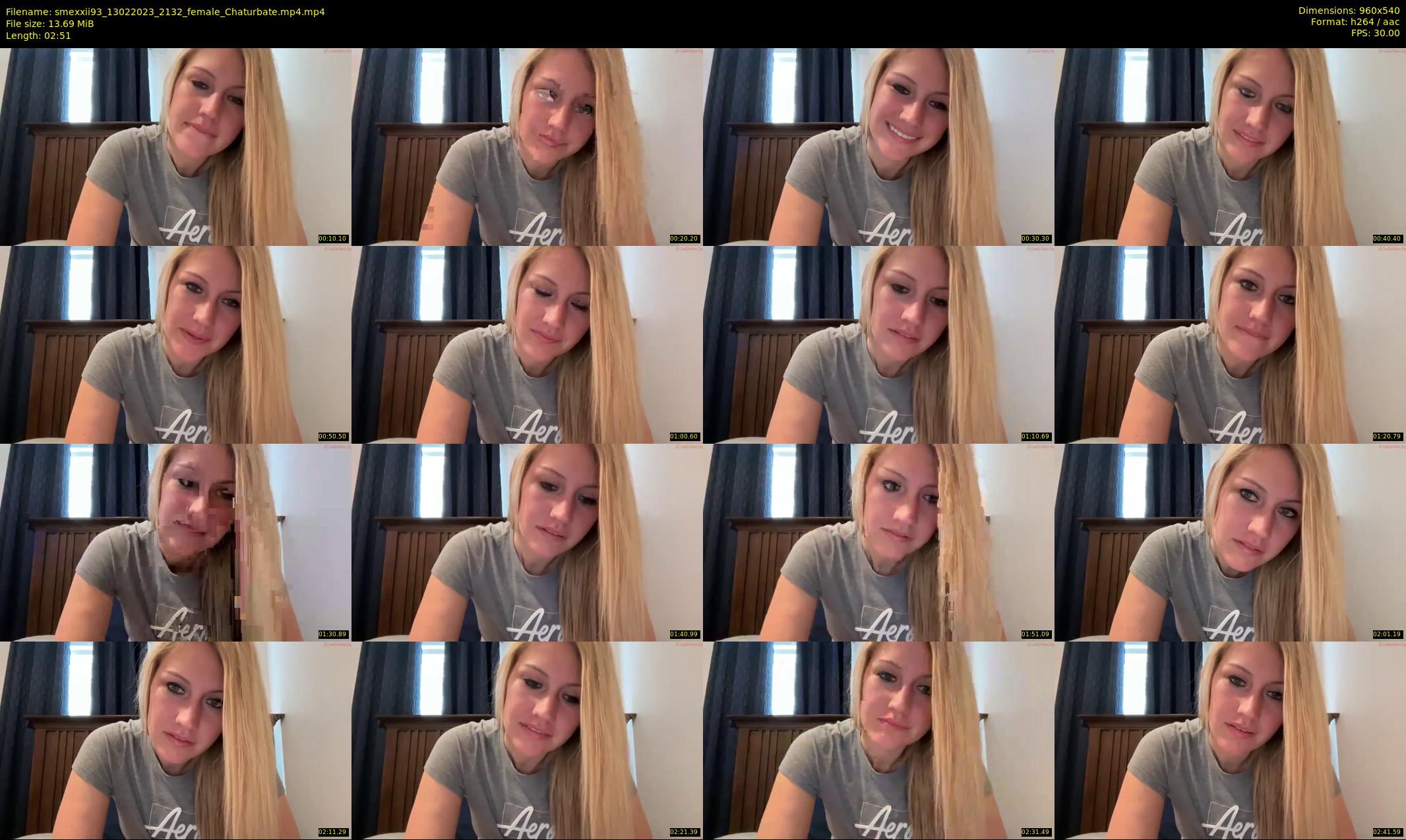 smexxii93 — 3 minute Chaturbate female cam show recording, 480p, Feb 13, 2023