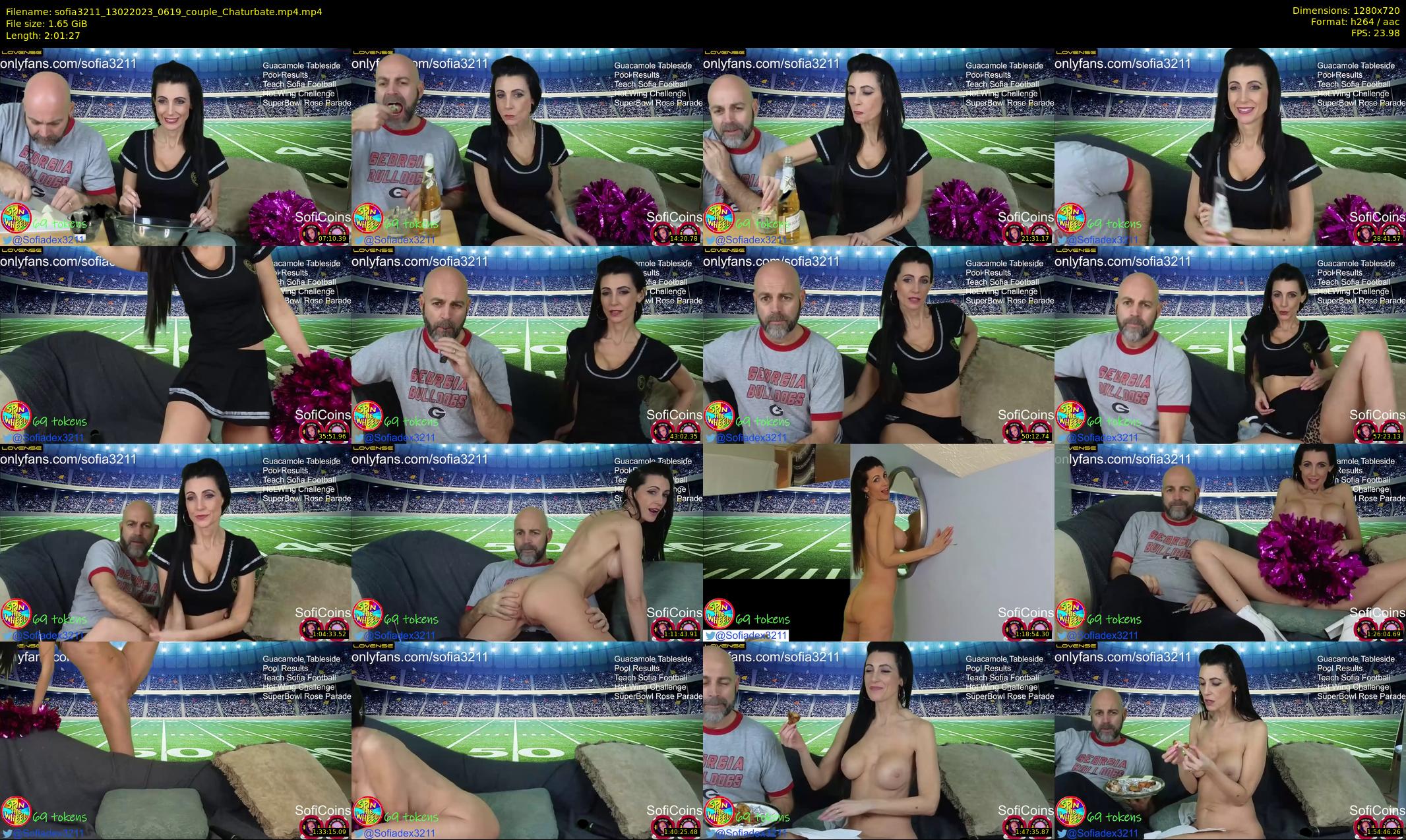sofia3211 — 122 minute Chaturbate couple cam show recording, 720p, Feb 13, 2023
