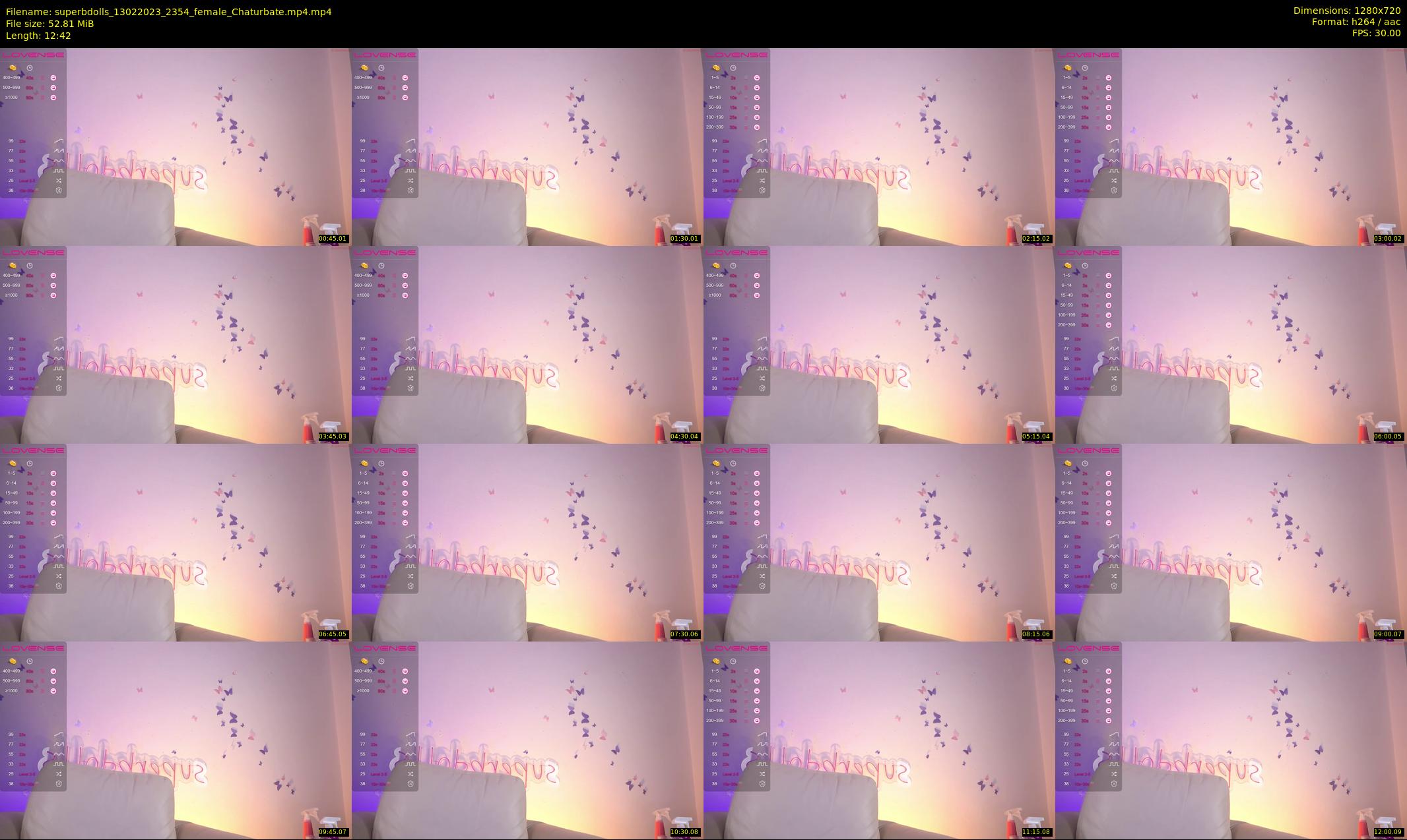 superbdolls — 13 minute Chaturbate couple cam show recording, 720p, Feb 13, 2023