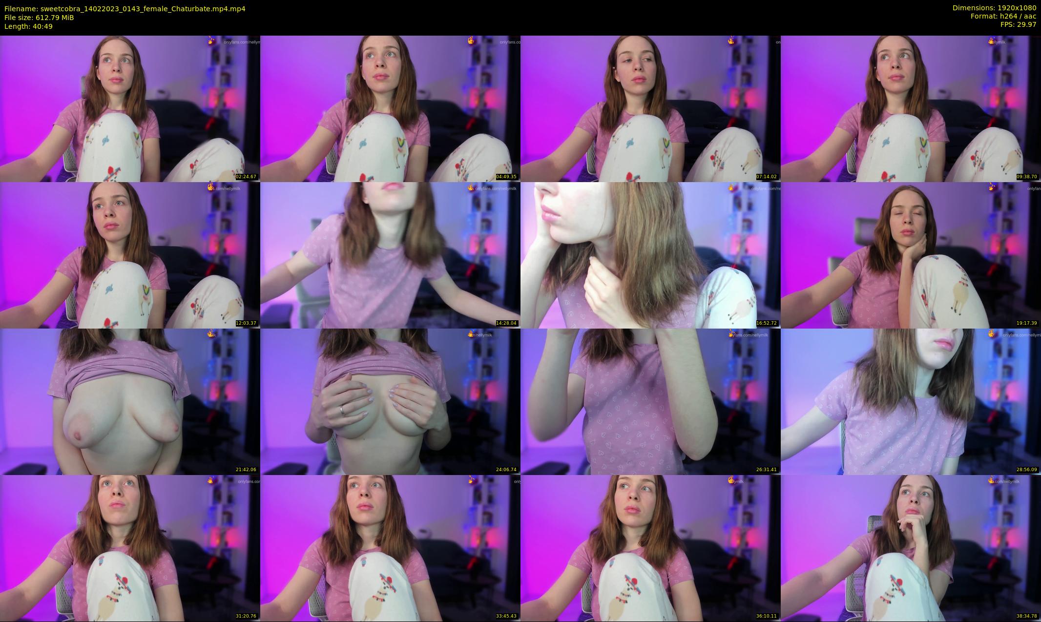 sweetcobra — 41 minute Chaturbate female cam show recording, 1080p, Feb 14, 2023