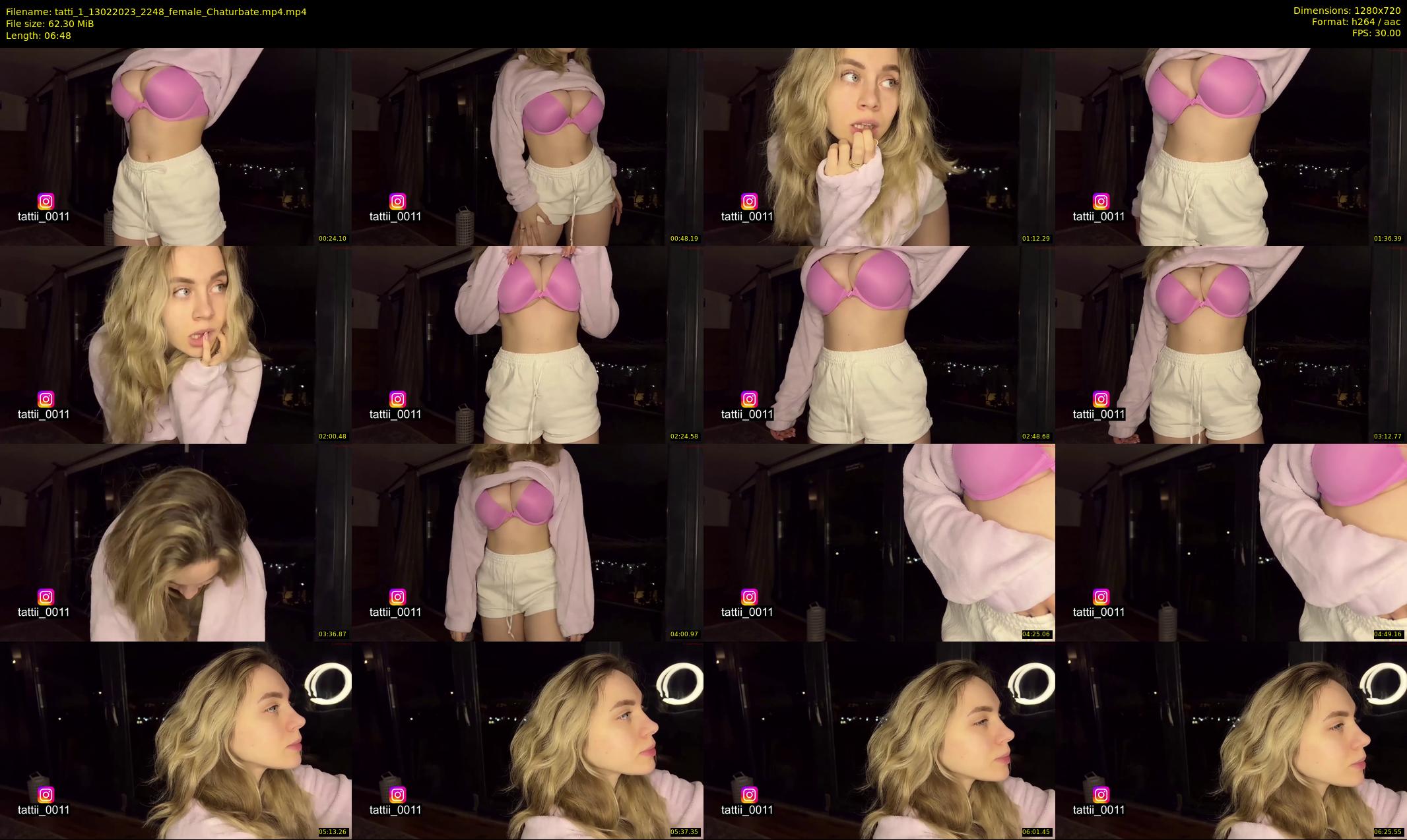 tatti_1 — 7 minute Chaturbate female cam show recording, 720p, Feb 13, 2023