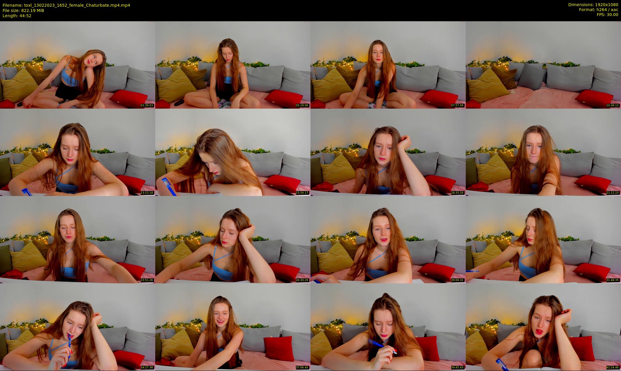 toxl — 45 minute Chaturbate female cam show recording, 1080p, Feb 13, 2023