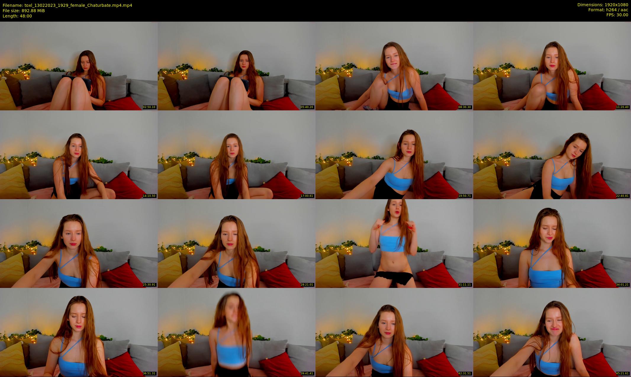 toxl — 48 minute Chaturbate female cam show recording, 1080p, Feb 13, 2023
