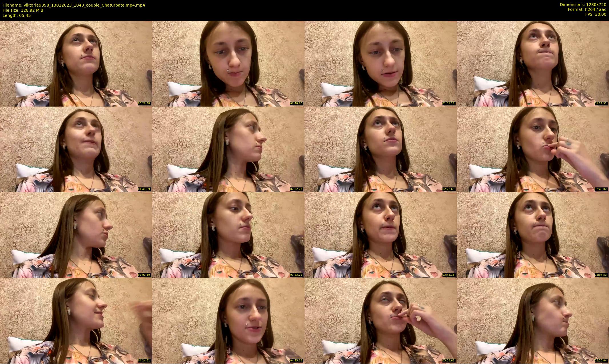 viktoria9898 — 6 minute Chaturbate couple cam show recording, 720p, Feb 13, 2023