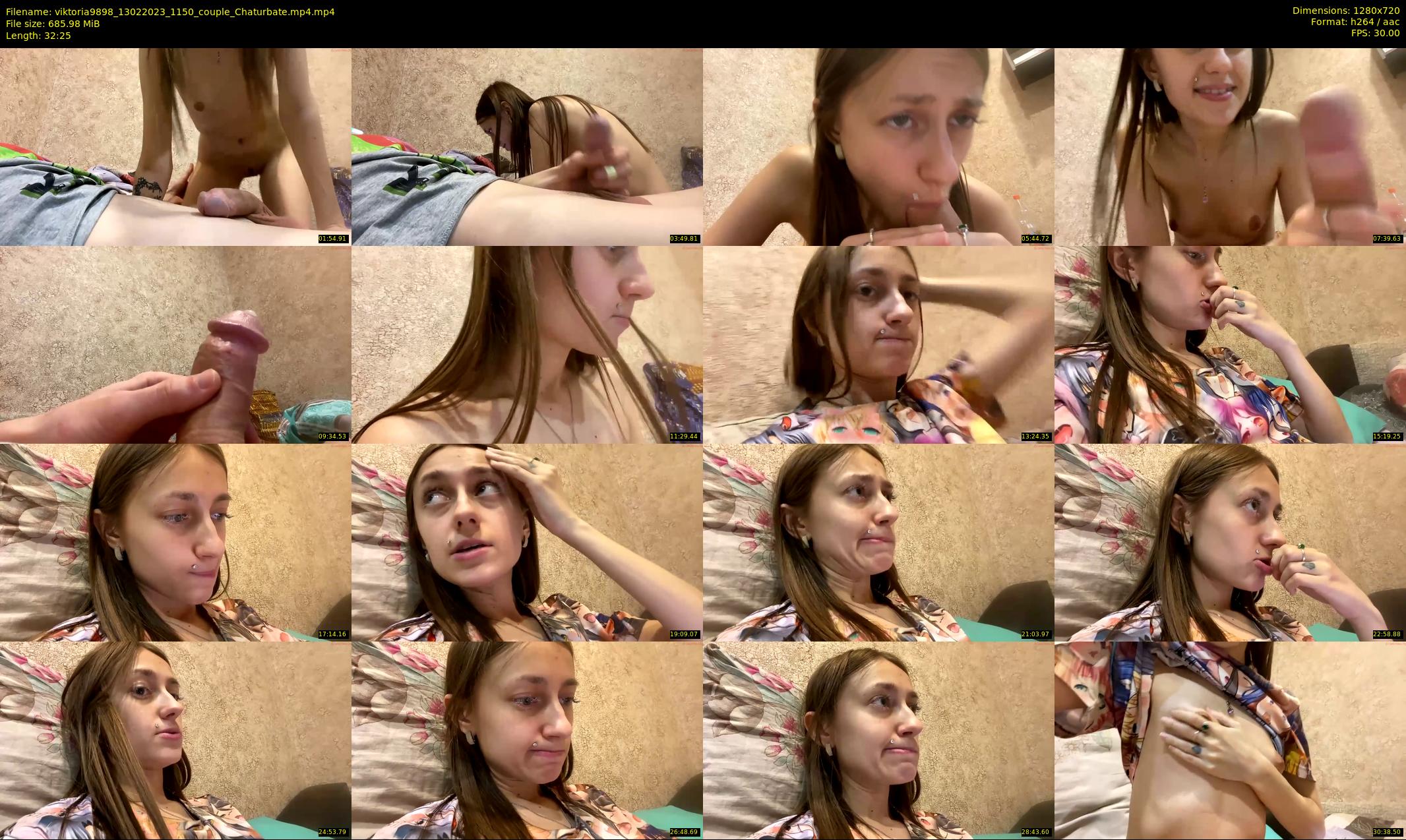 viktoria9898 — 33 minute Chaturbate couple cam show recording, 720p, Feb 13, 2023