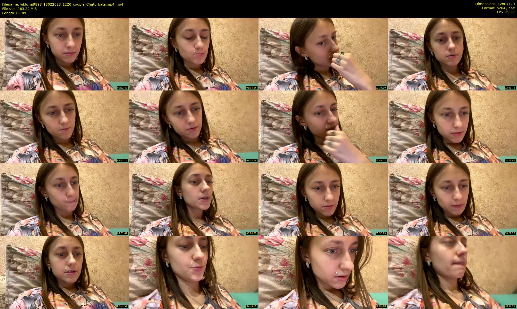 viktoria9898 — 10 minute Chaturbate couple cam show recording, 720p, Feb 13, 2023