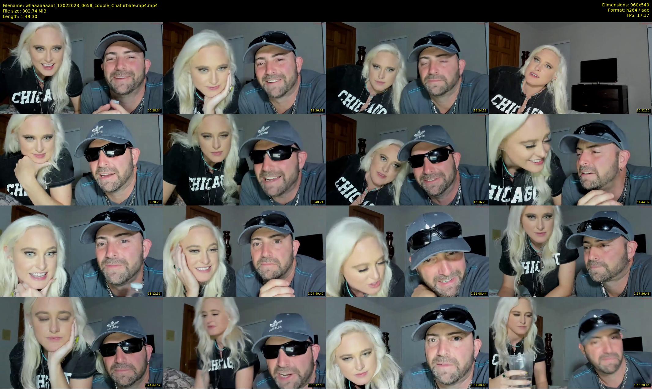 whaaaaaaaat — 110 minute Chaturbate couple cam show recording, 480p, Feb 13, 2023
