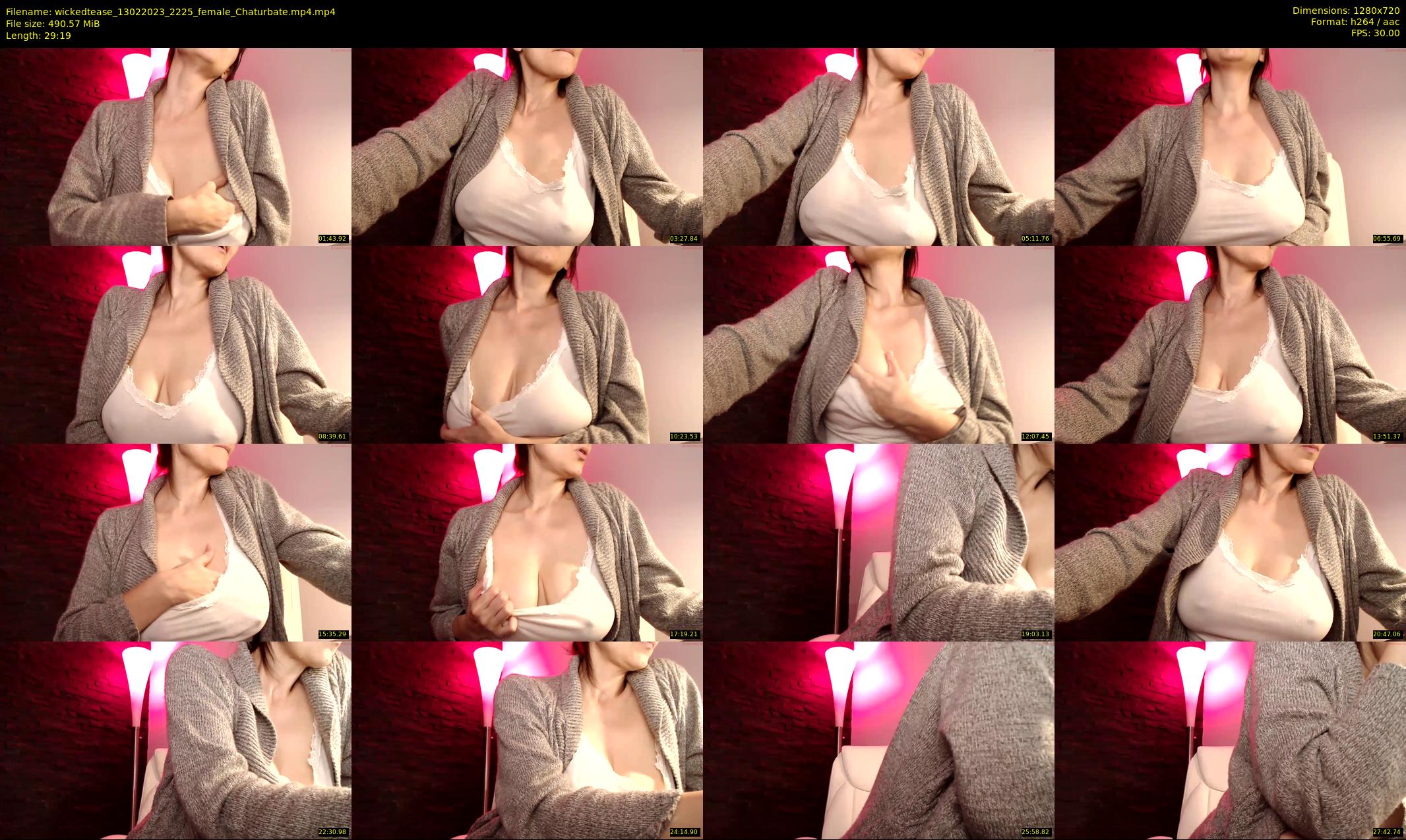 wickedtease — 30 minute Chaturbate female cam show recording, 720p, Feb 13, 2023