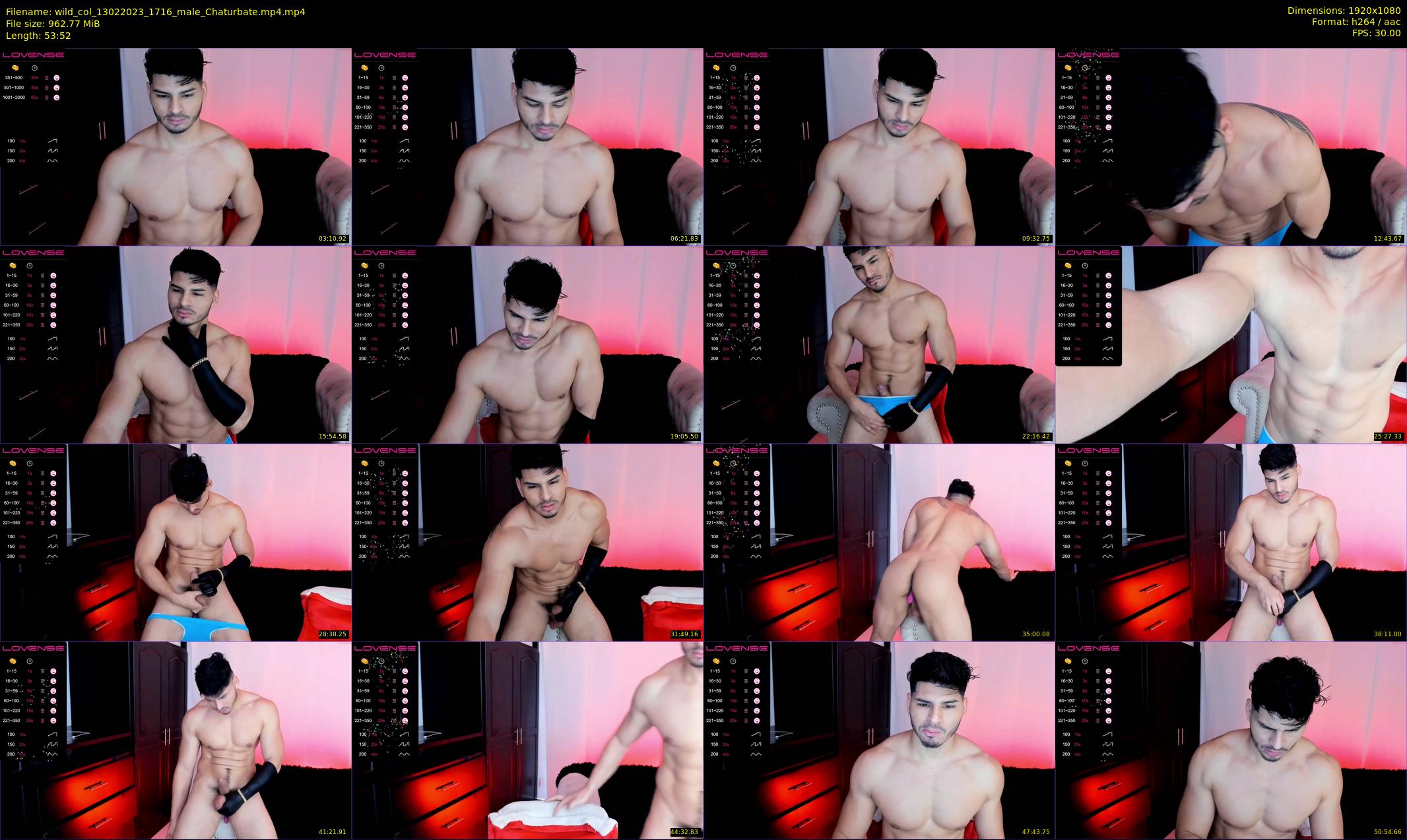 wild_col — 54 minute Chaturbate male cam show recording, 1080p, Feb 13, 2023