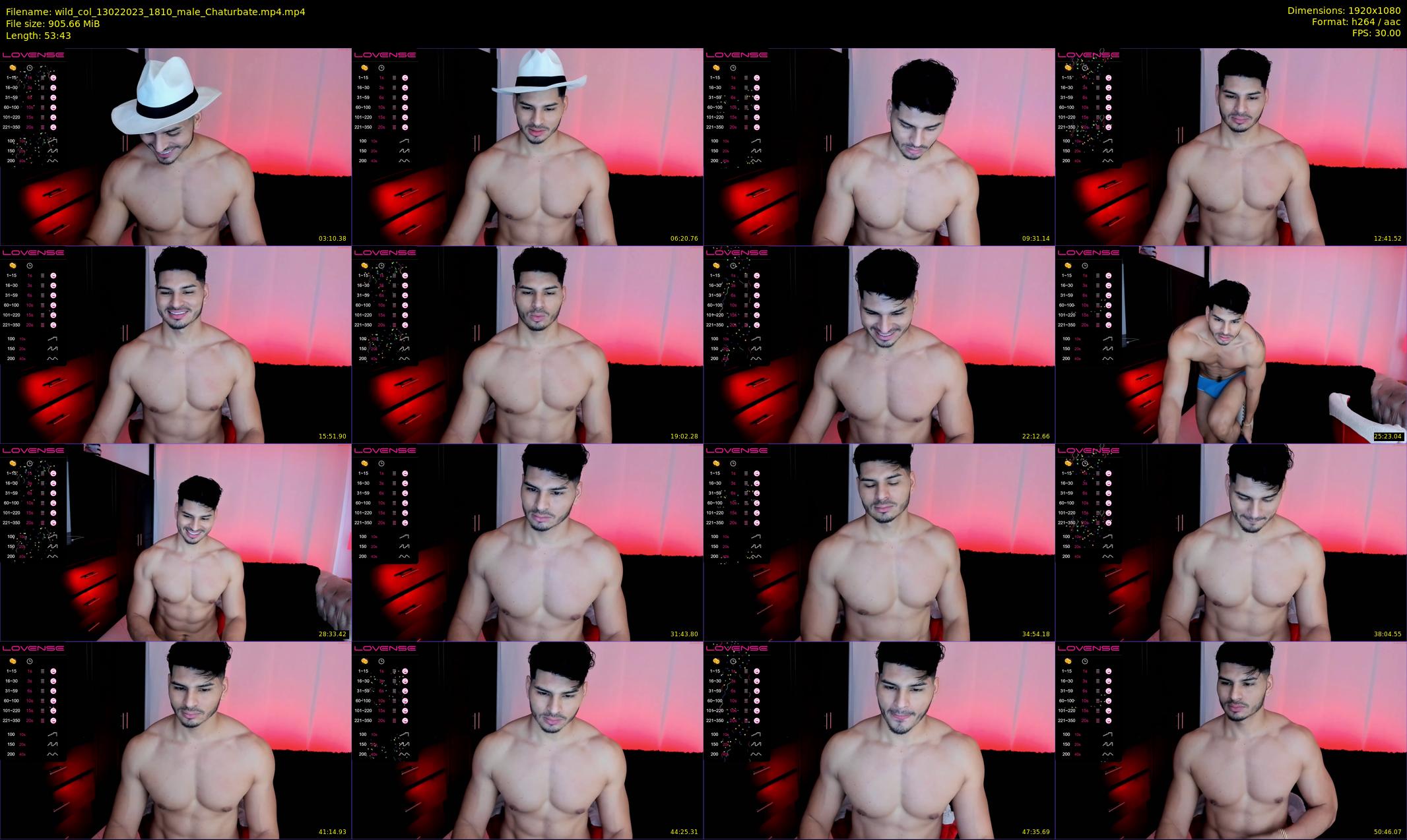 wild_col — 54 minute Chaturbate male cam show recording, 1080p, Feb 13, 2023