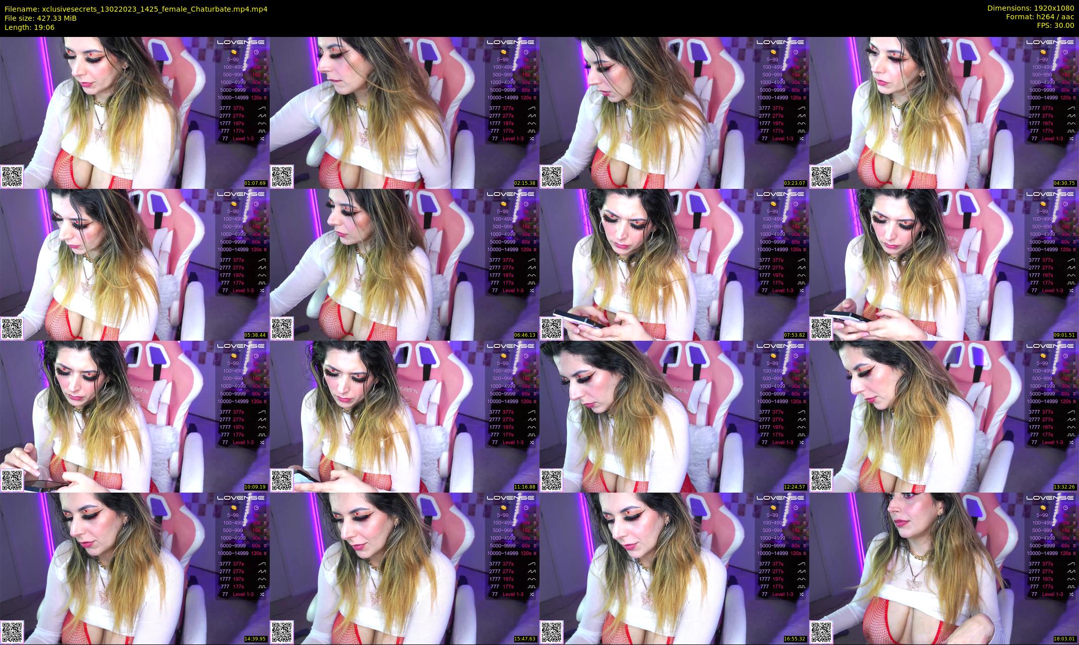 xclusivesecrets — 20 minute Chaturbate female cam show recording, 1080p, Feb 13, 2023