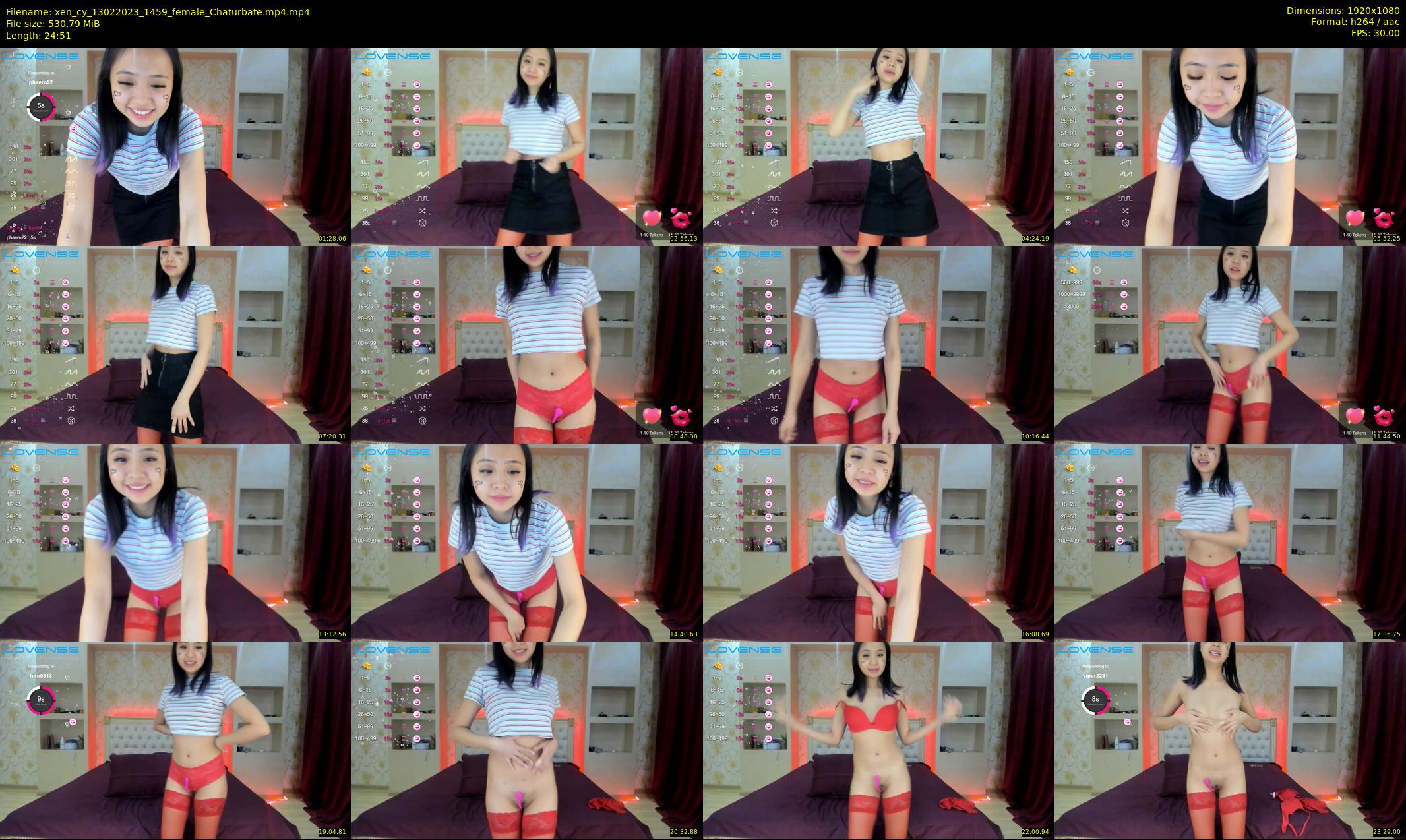 xen_cy — 25 minute Chaturbate female cam show recording, 1080p, Feb 13, 2023