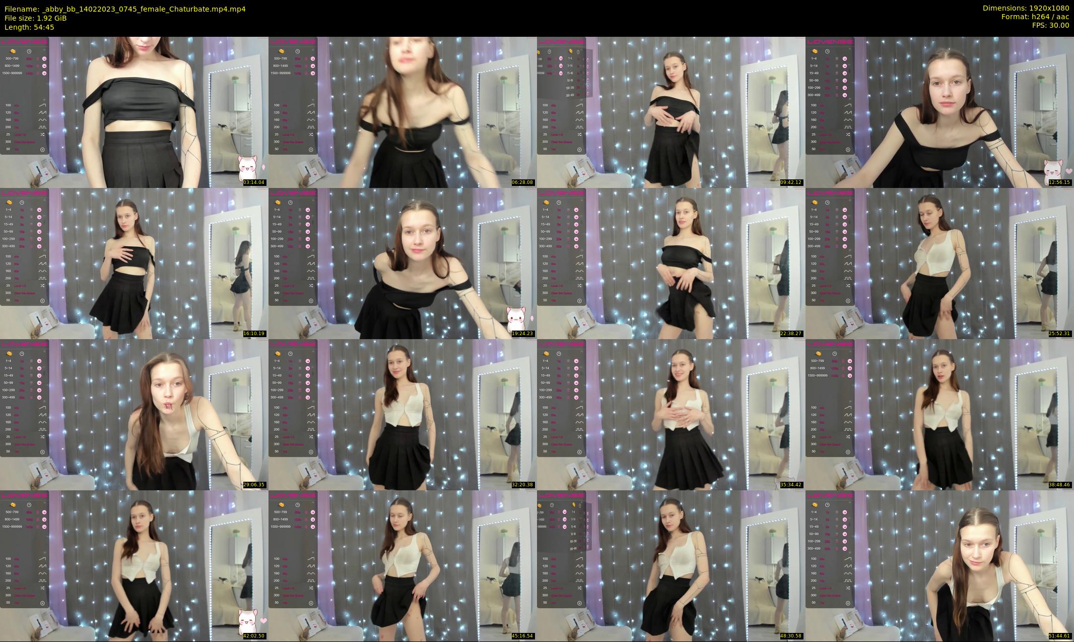 _abby_bb — 55 minute Chaturbate female cam show recording, 1080p, Feb 14, 2023