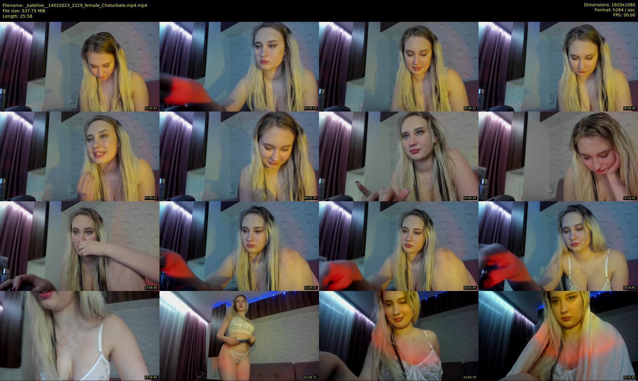 _kateline_ — 26 minute Chaturbate female cam show recording, 1080p, Feb 14, 2023