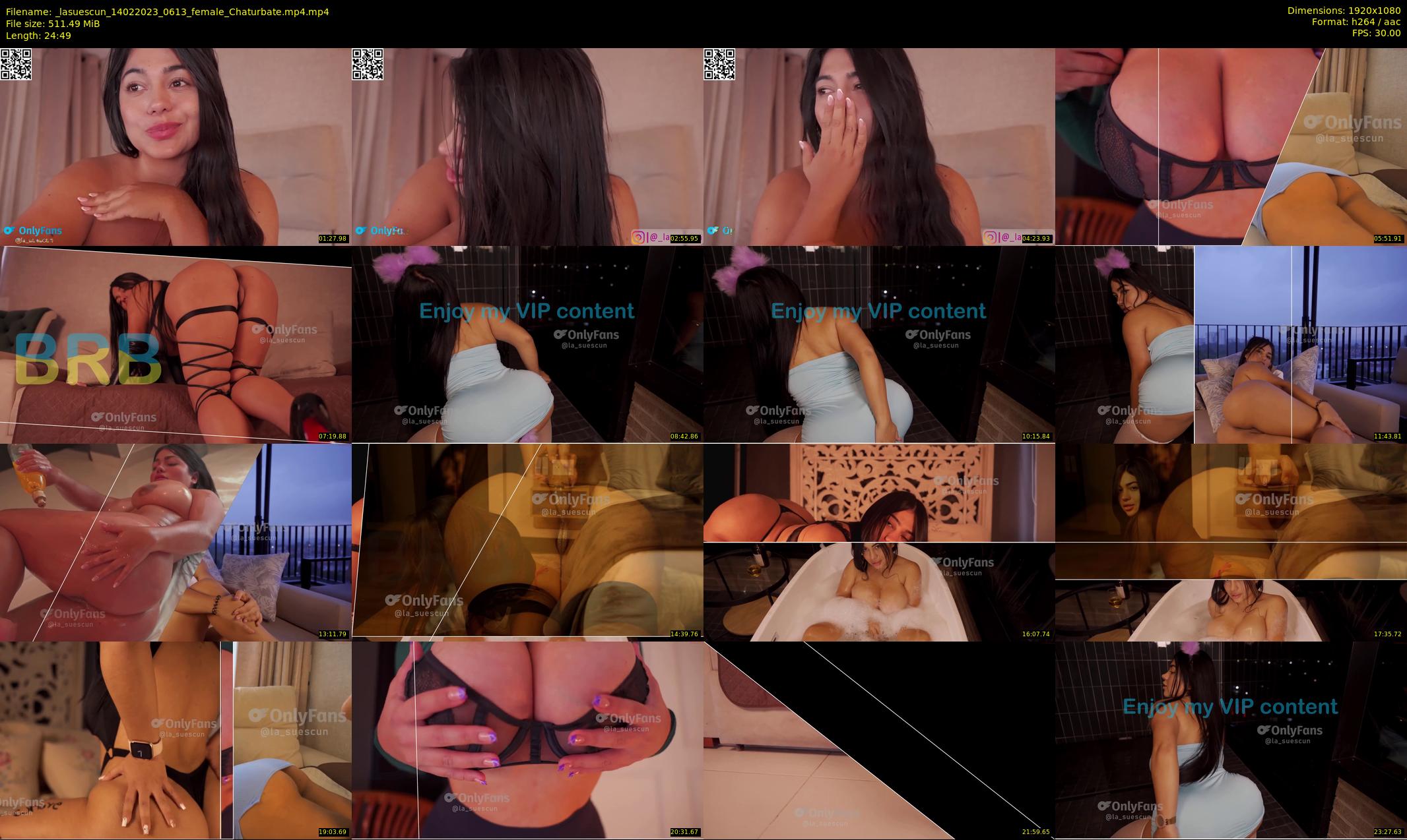 _lasuescun — 25 minute Chaturbate female cam show recording, 1080p, Feb 14, 2023