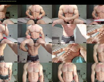 adam_muscle_ — 58 minute Chaturbate male cam show recording, 1080p, Feb 14, 2023