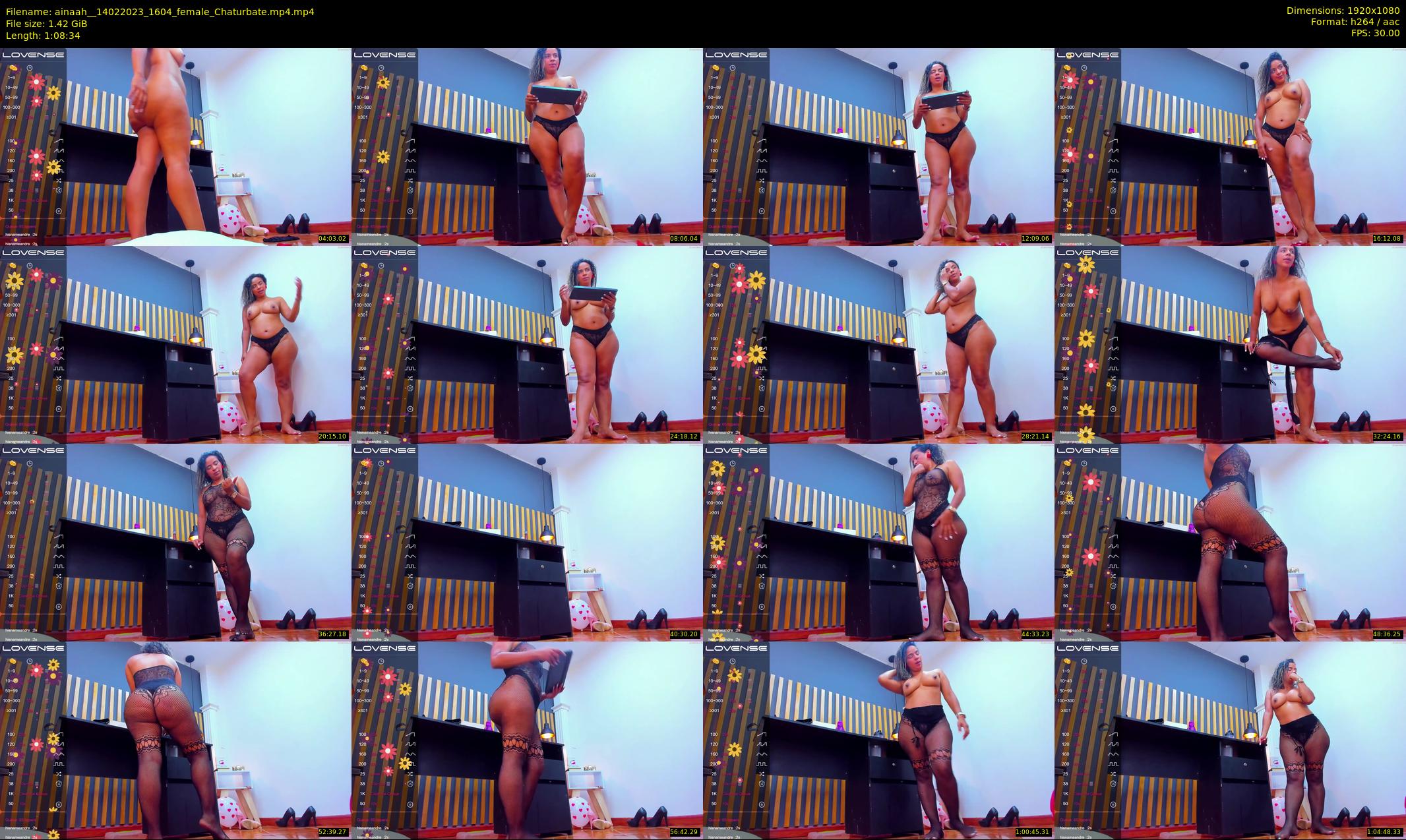 ainaah_ — 69 minute Chaturbate female cam show recording, 1080p, Feb 14, 2023
