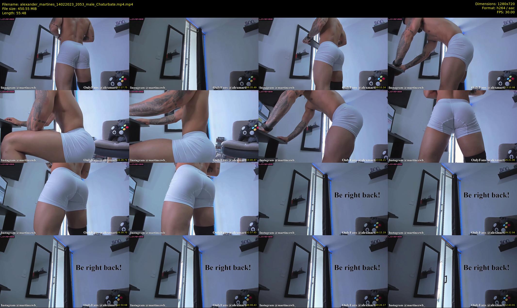 alexander_martines — 56 minute Chaturbate male cam show recording, 720p, Feb 14, 2023