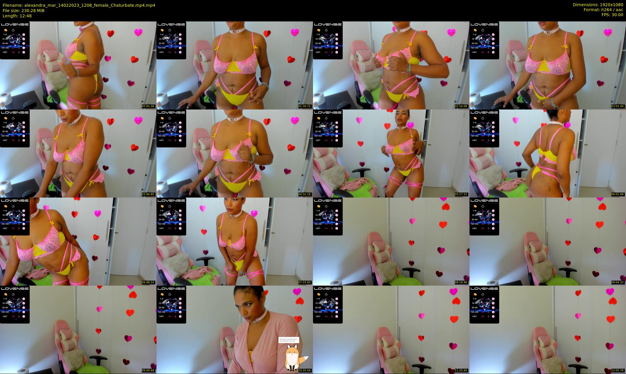 alexandra_mar — 13 minute Chaturbate female cam show recording, 1080p, Feb 14, 2023