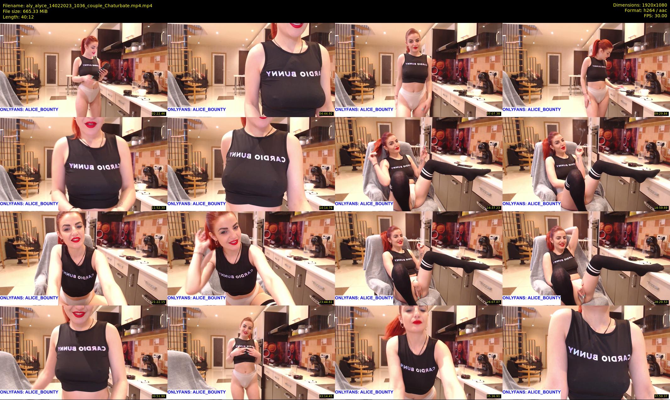 aly_alyce — 41 minute Chaturbate female cam show recording, 1080p, Feb 14, 2023