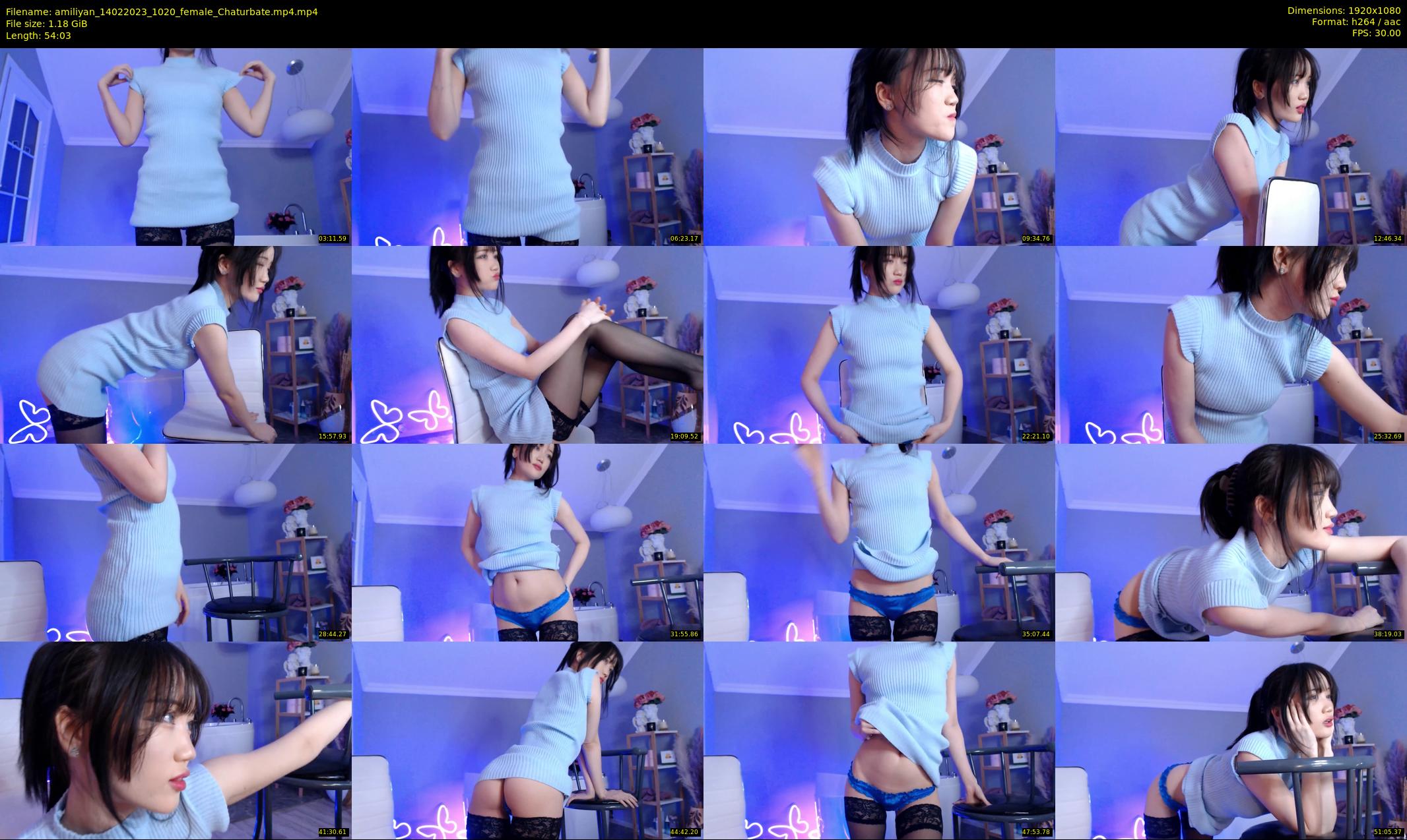 amiliyan — 55 minute Chaturbate female cam show recording, 1080p, Feb 14, 2023