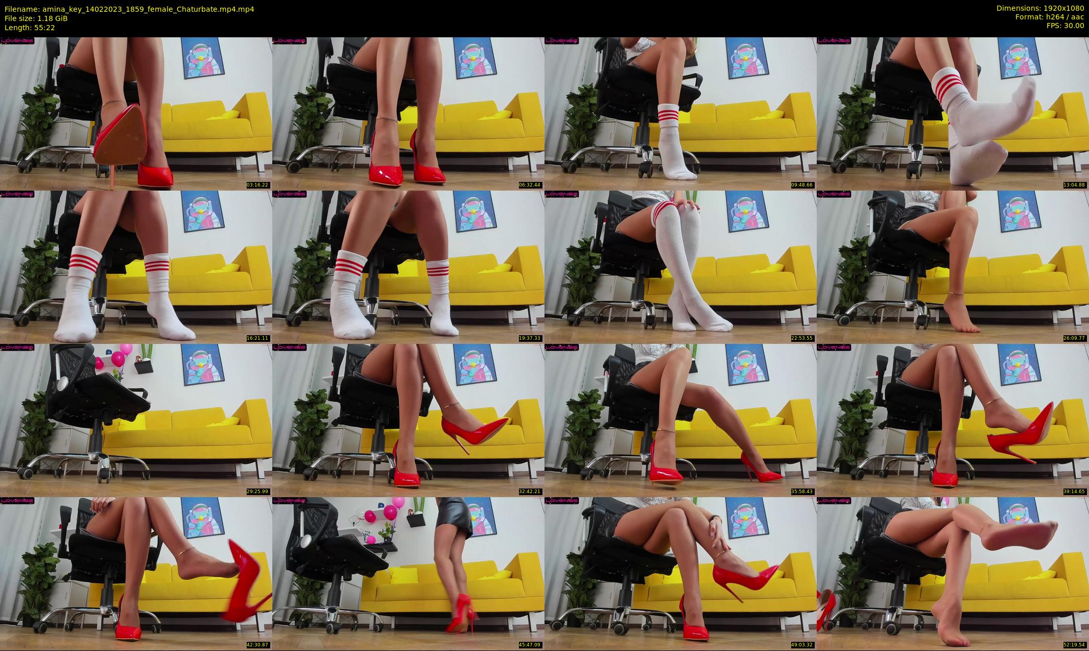 amina_key — 56 minute Chaturbate female cam show recording, 1080p, Feb 14, 2023