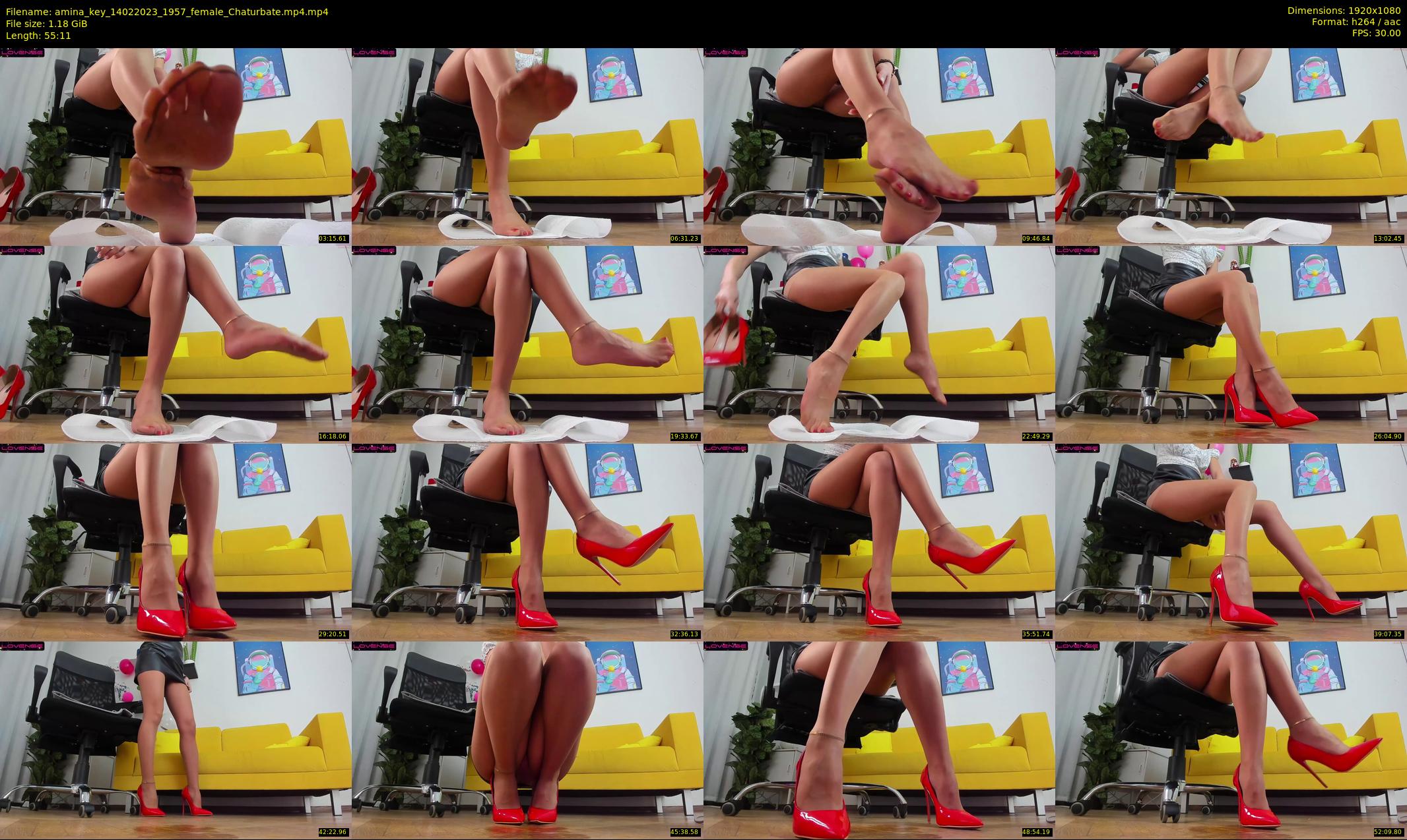amina_key — 56 minute Chaturbate female cam show recording, 1080p, Feb 14, 2023