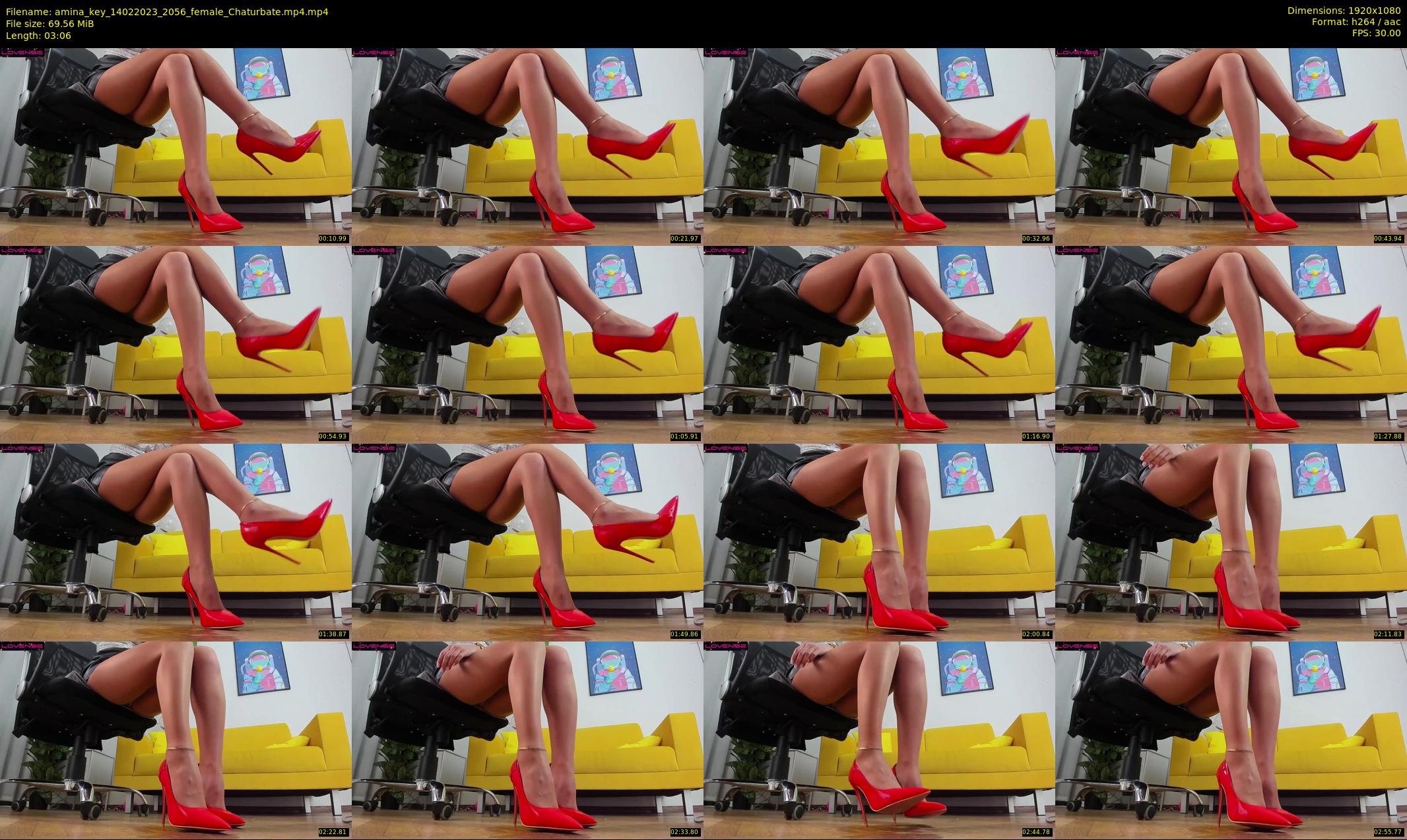 amina_key — 4 minute Chaturbate female cam show recording, 1080p, Feb 14, 2023