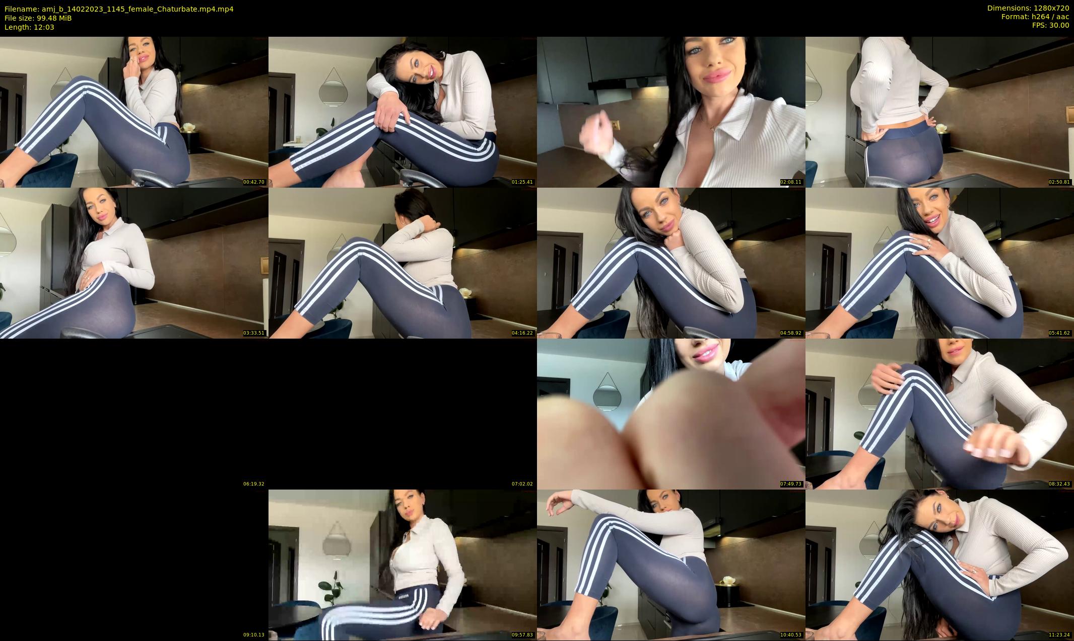 amj_b — 13 minute Chaturbate female cam show recording, 720p, Feb 14, 2023