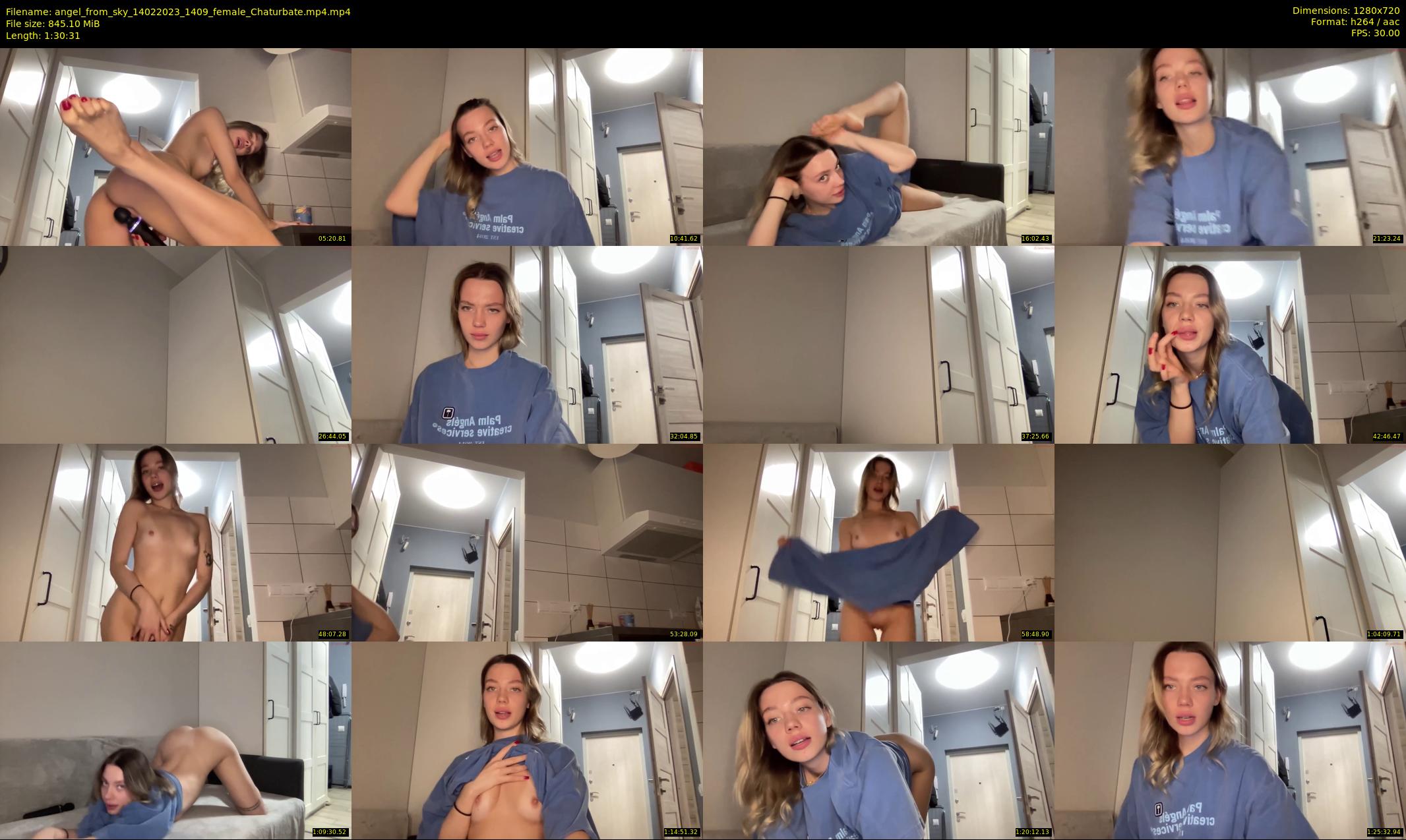 angel_from_sky — 91 minute Chaturbate female cam show recording, 720p, Feb 14, 2023