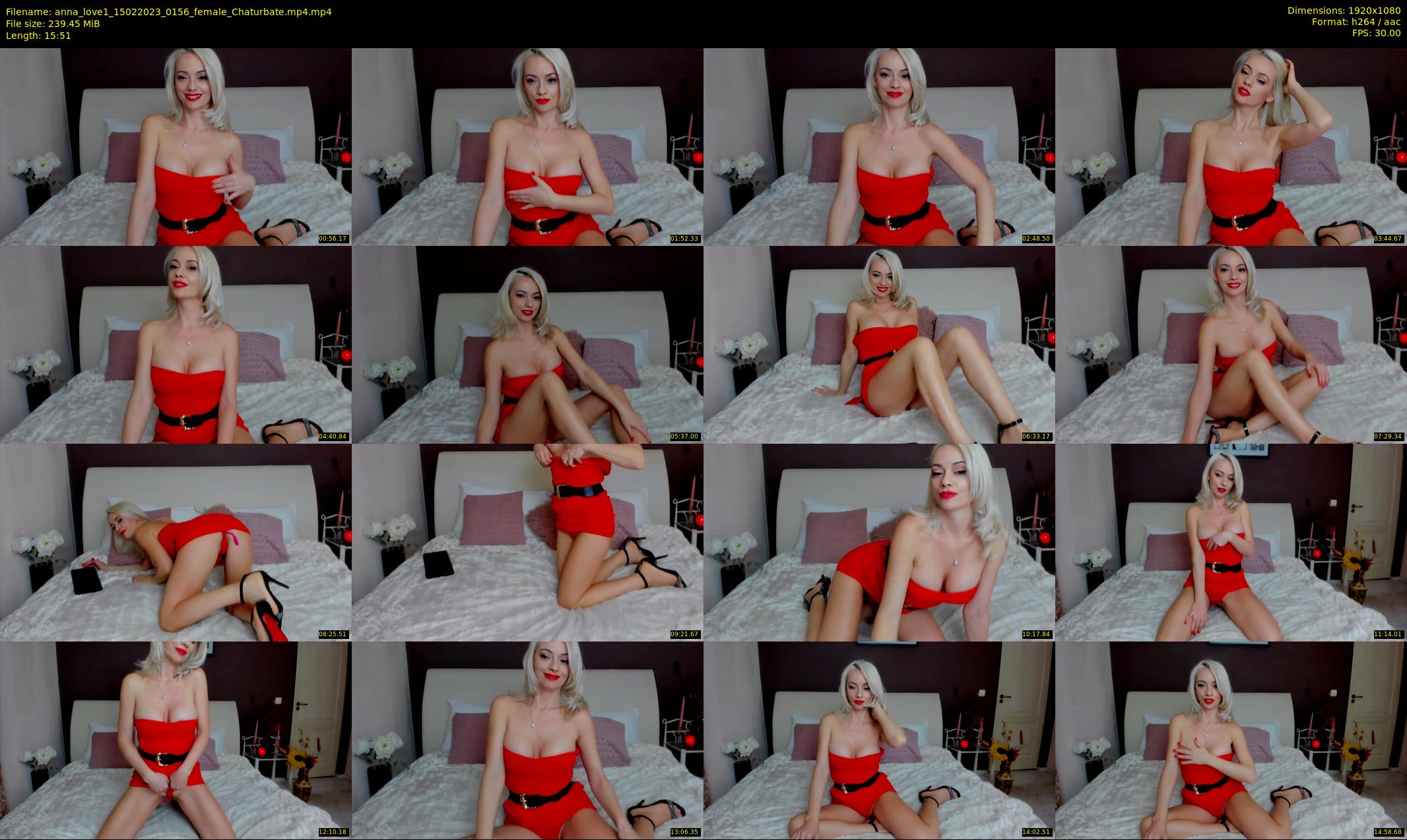 anna_love1 — 16 minute Chaturbate female cam show recording, 1080p, Feb 15, 2023