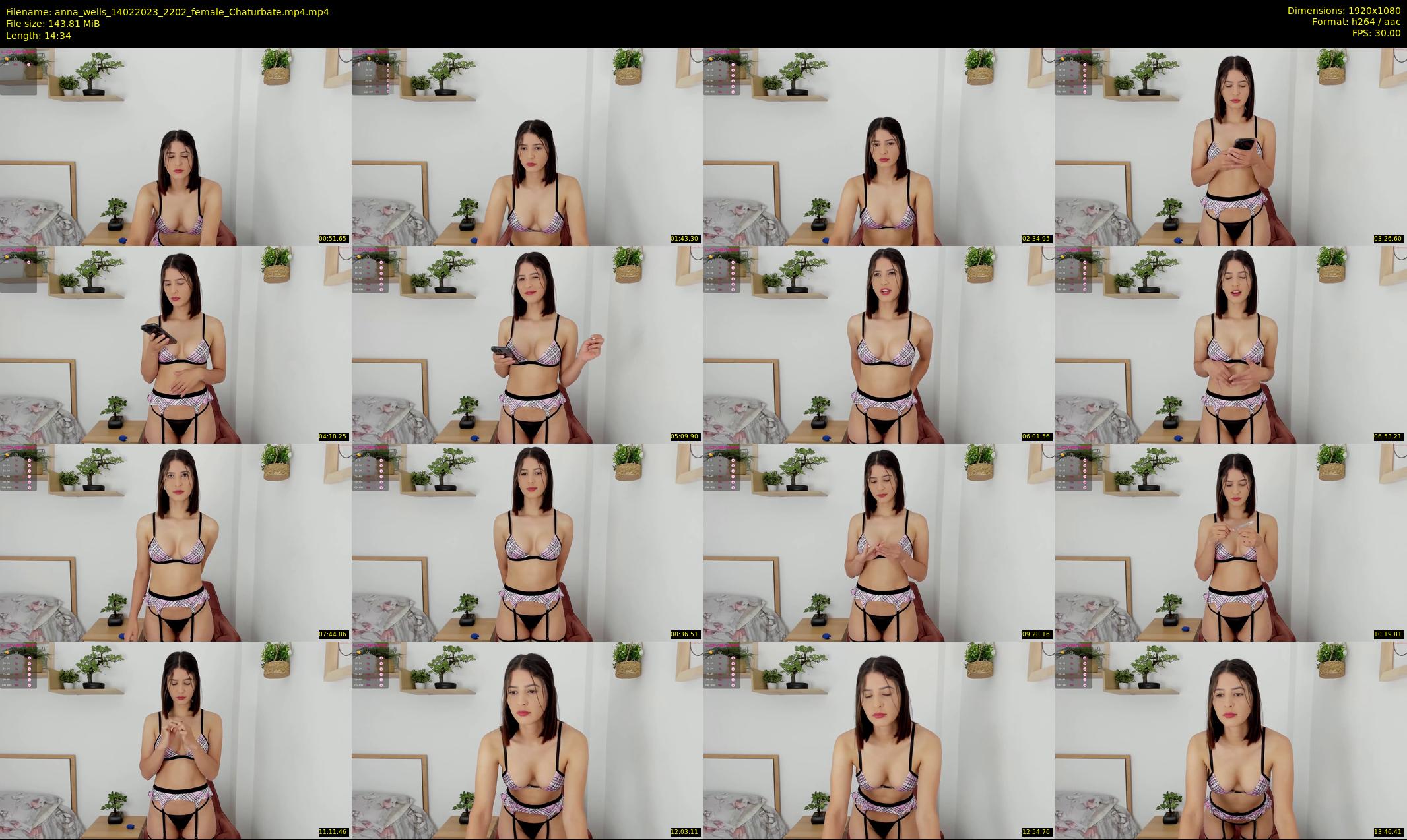 anna_wells — 15 minute Chaturbate female cam show recording, 1080p, Feb 14, 2023
