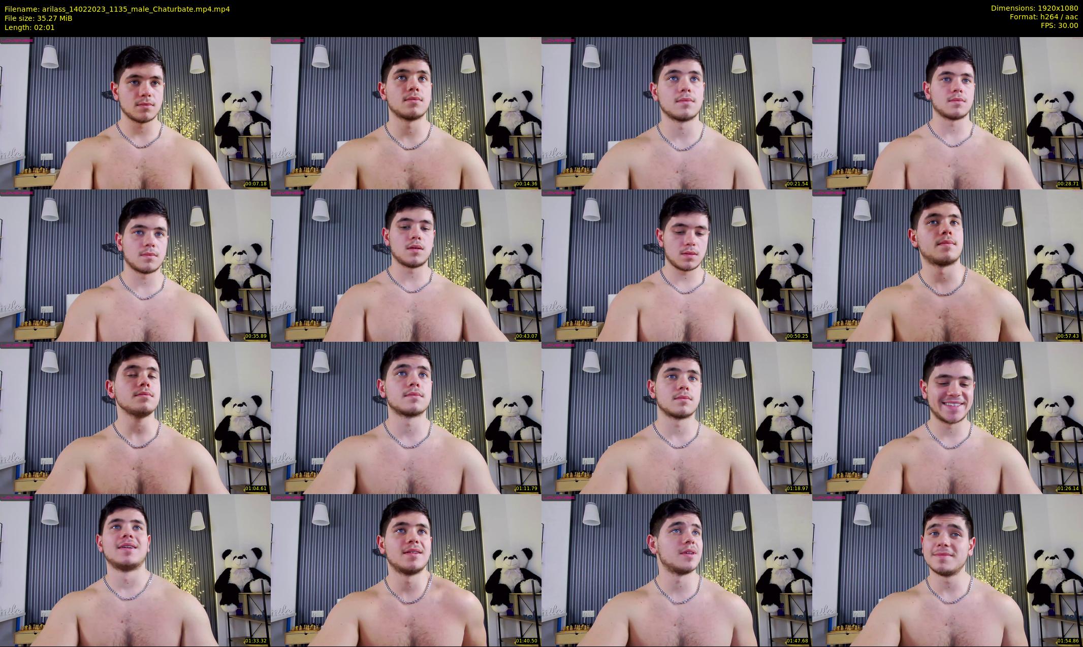 arilass — 3 minute Chaturbate male cam show recording, 1080p, Feb 14, 2023