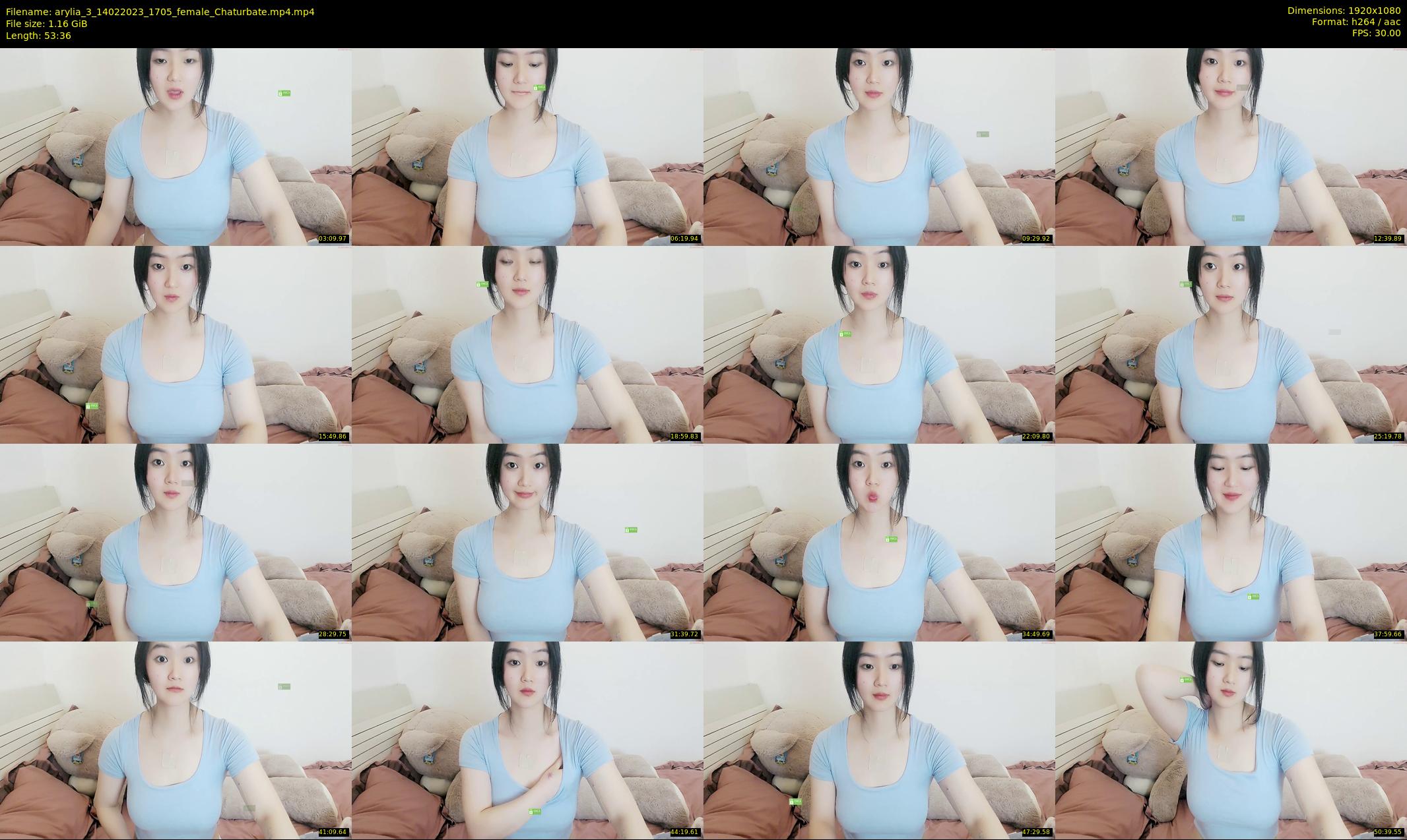 arylia_3 — 54 minute Chaturbate female cam show recording, 1080p, Feb 14, 2023
